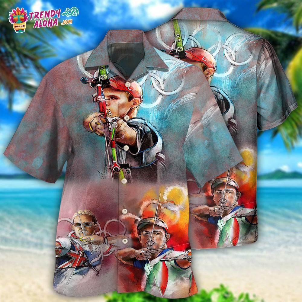 Archery Cool Is Lovely Life Hawaiian Shirt – Trendy Aloha