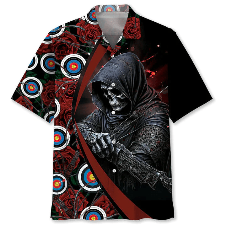 Archery Rose Trendy Hawaiian Shirt