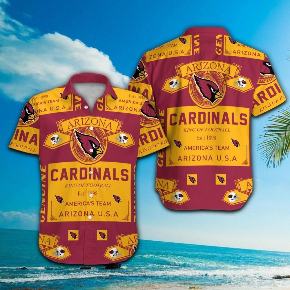 Arizona Cardinals Hawaiian Shirt Short Sleeve Tropical