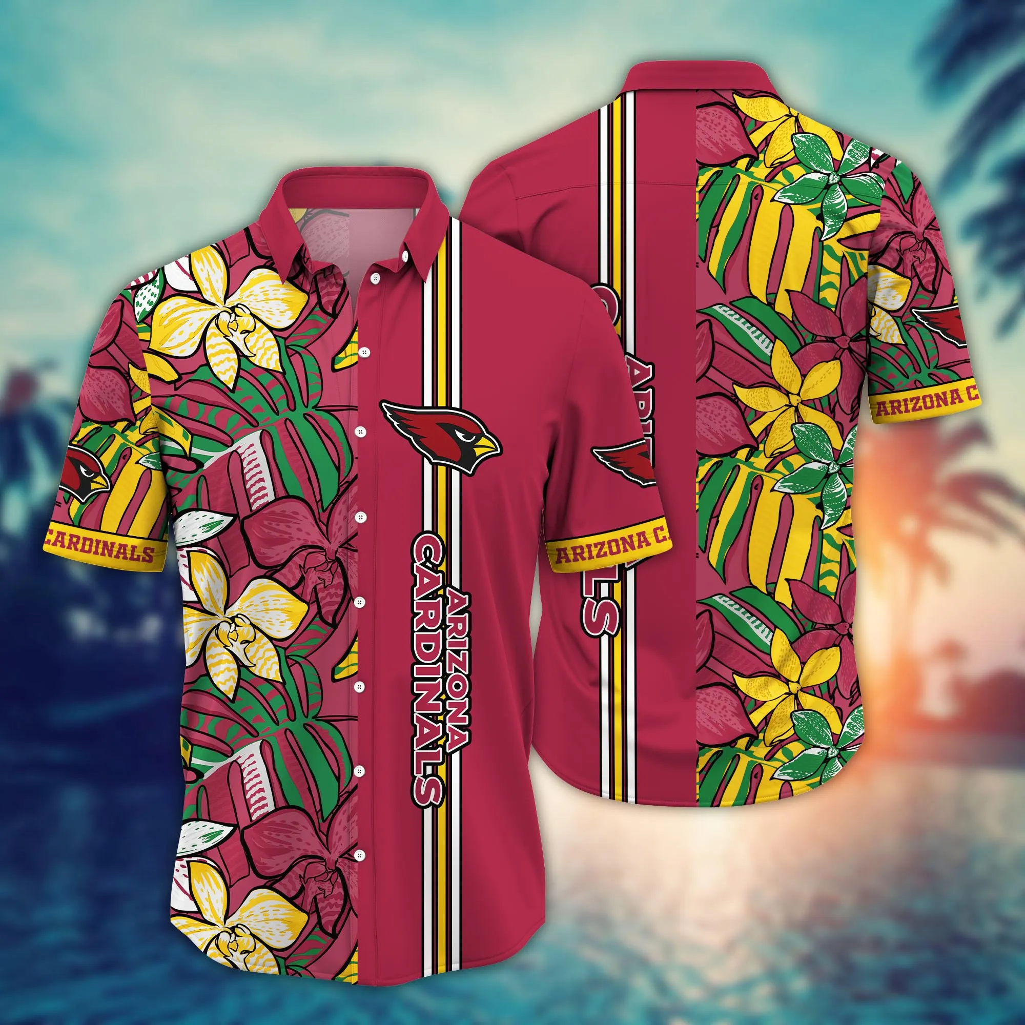 Arizona Cardinals NFL Hawaiian Shirt Mosquito Bites Aloha Shirt
