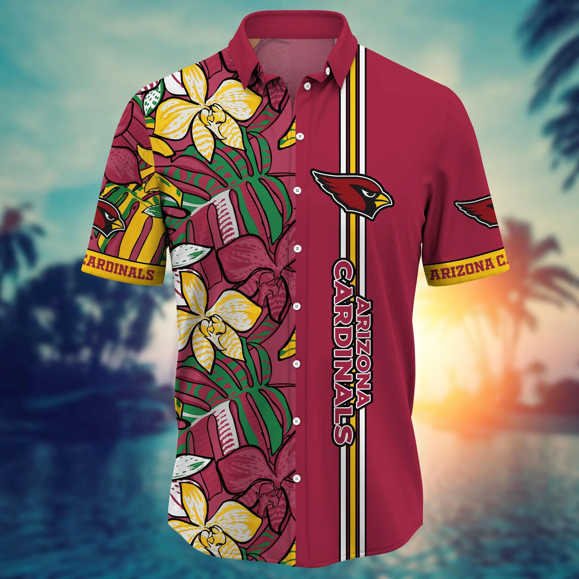 Arizona Cardinals NFL Hawaiian Shirt Mosquito Bites Aloha Shirt