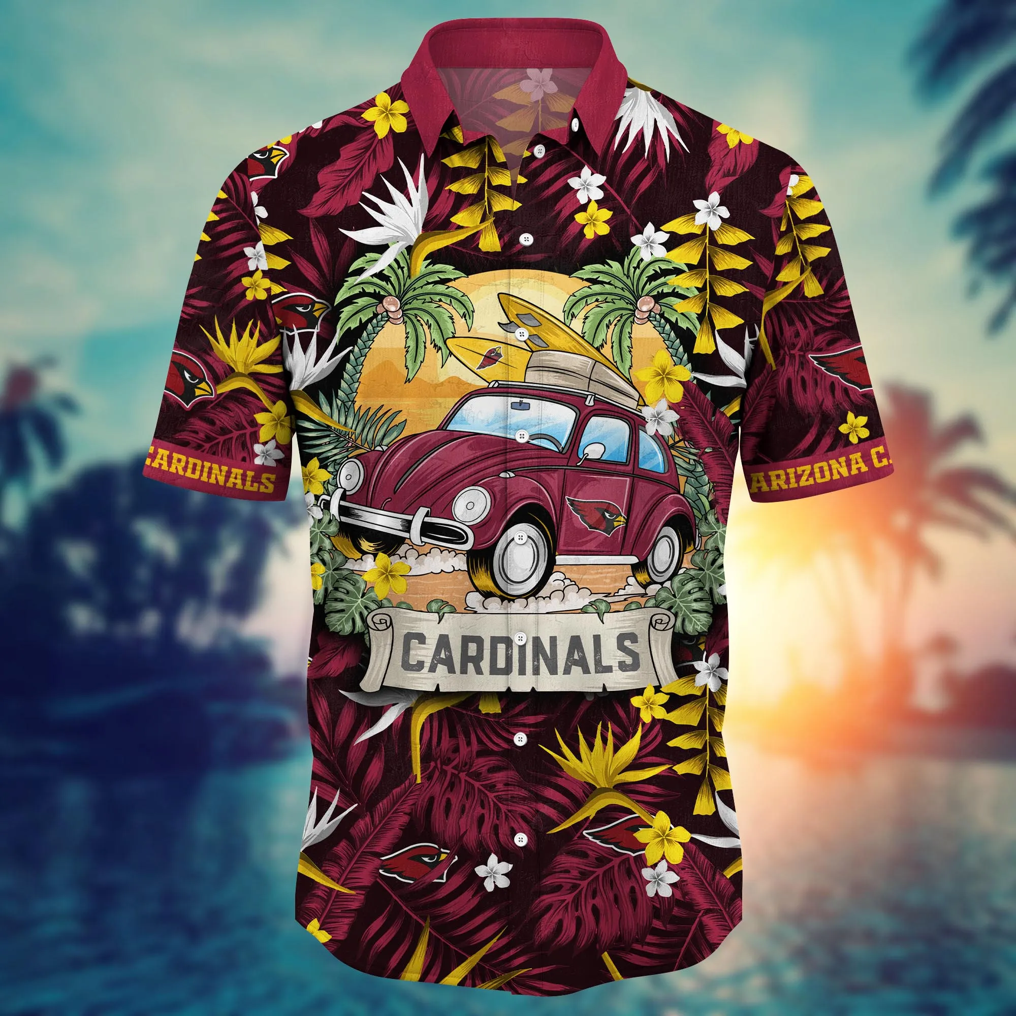 Arizona Cardinals NFL Hawaiian Shirt Sunscreentime Aloha Shirt