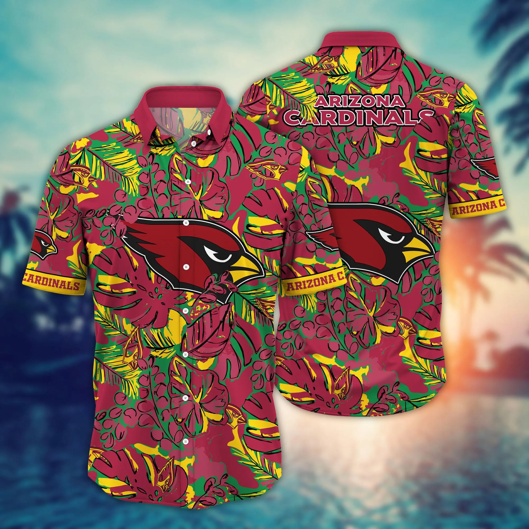 Arizona Cardinals NFL Hawaiian Shirt Vacation Aloha Shirt