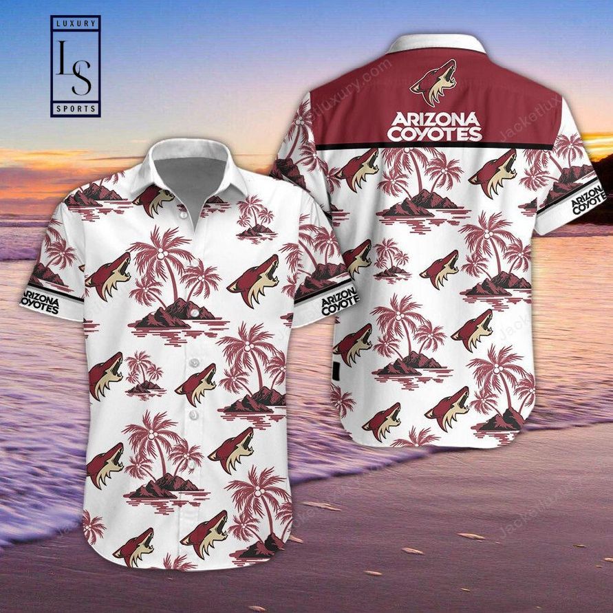 Arizona Coyotes Hawaiian with Shirt