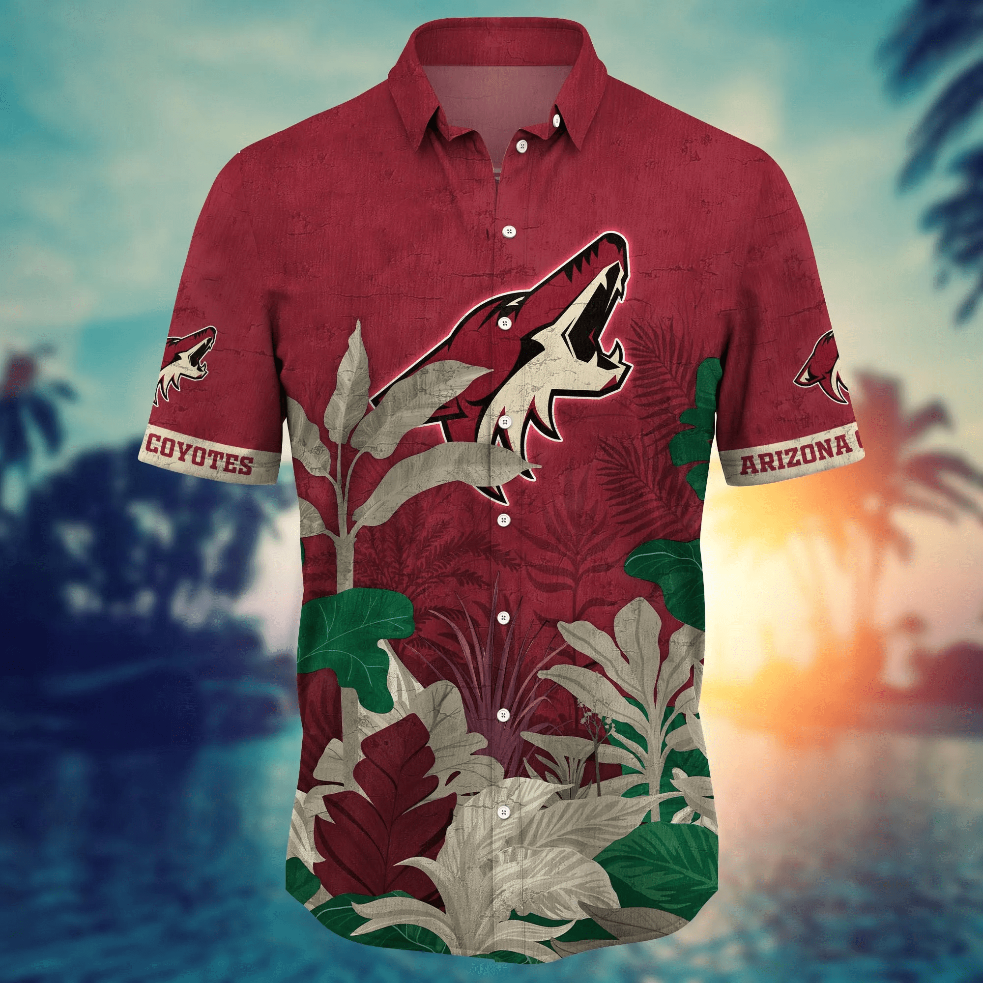Arizona Coyotes NHL Hawaiian Shirt Beach Balls Aloha Shirt