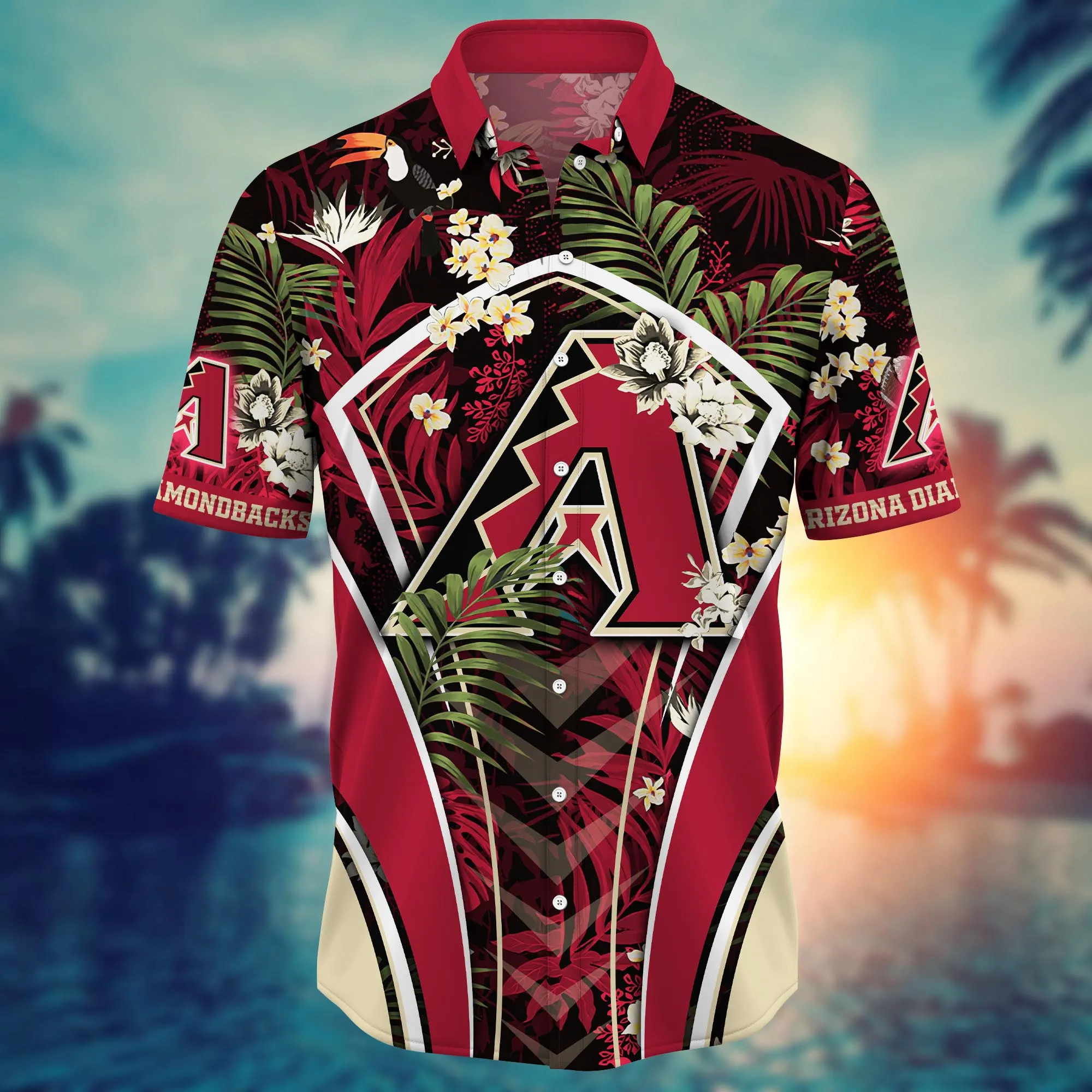 Arizona Diamondbacks MLB Hawaiian Shirt Balmy Aloha Shirt