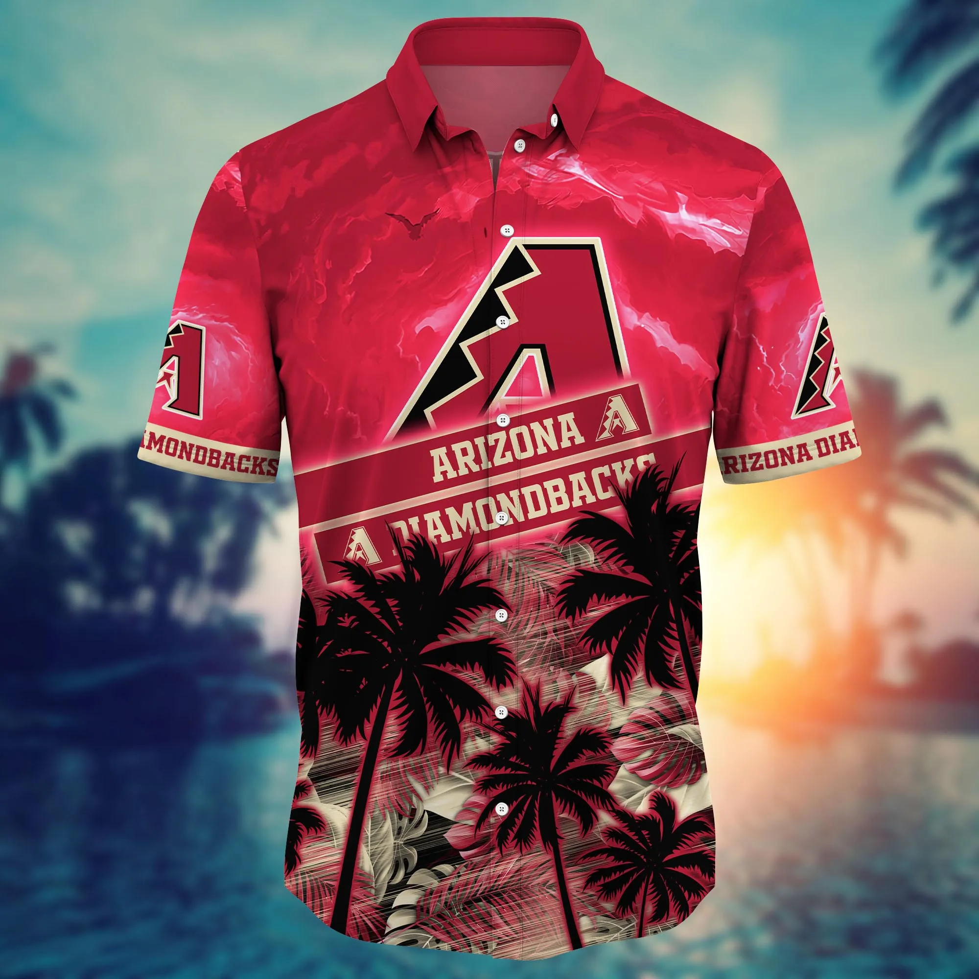 Arizona Diamondbacks MLB Hawaiian Shirt July Aloha Shirt