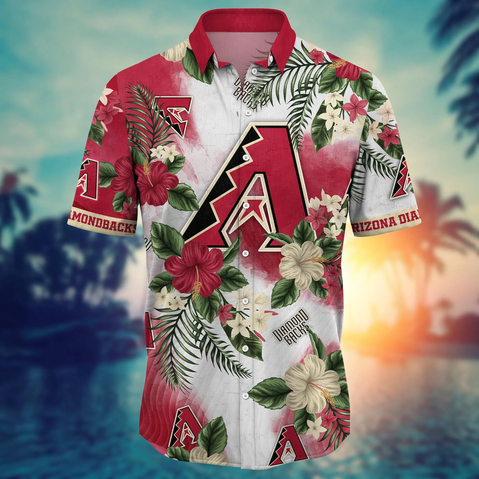 Arizona Diamondbacks MLB Hawaiian Shirt Solsticetime Aloha Shirt