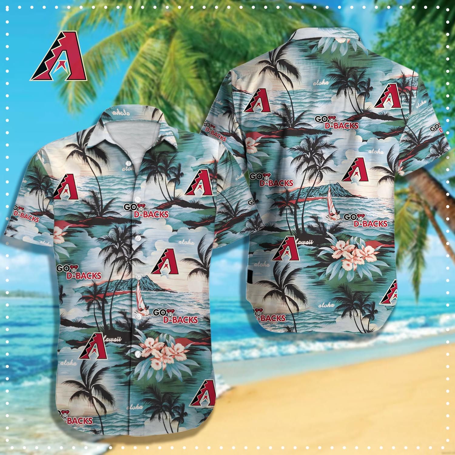 Arizona Diamondbacks Saga Told through Hawaiian Threads