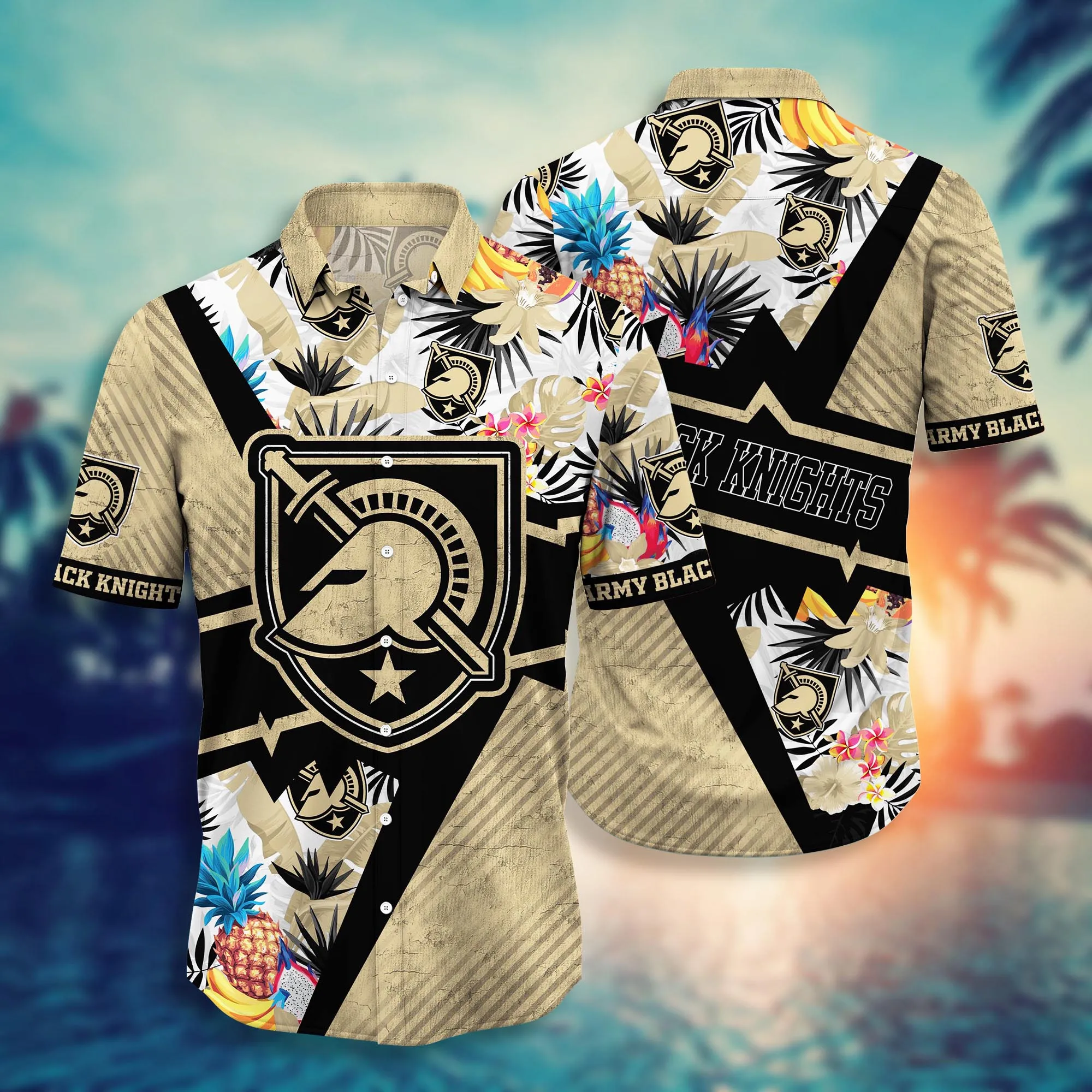 Army Black Knights NCAA Hawaiian Shirt Beach Days Aloha Shirt