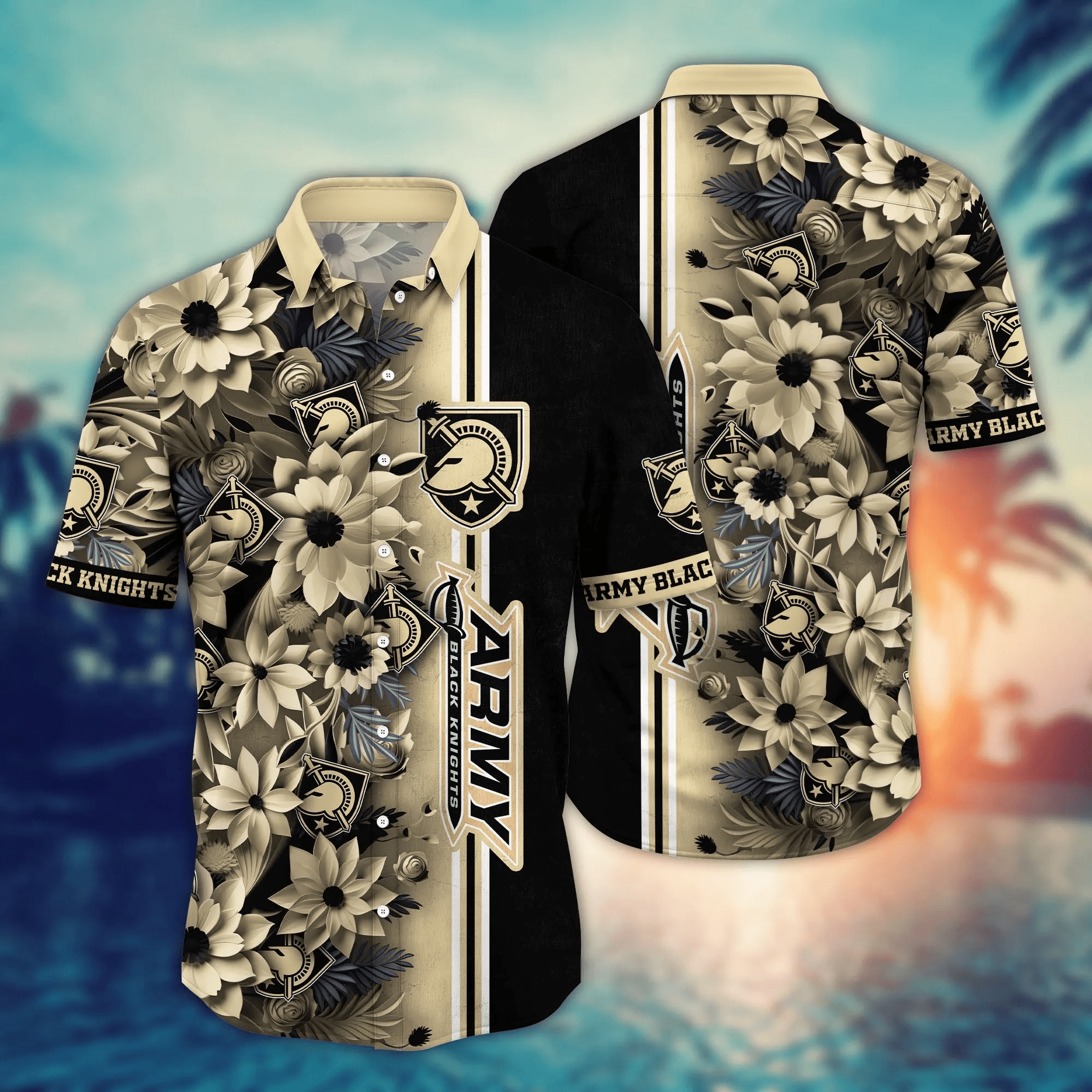 Army Black Knights NCAA Hawaiian Shirt Custom Vacation Aloha Shirt
