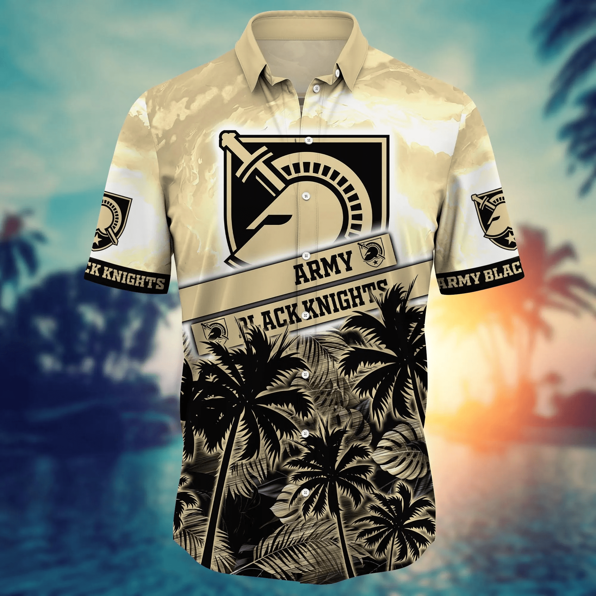 Army Black Knights NCAA Hawaiian Shirt Lighthearted Aloha Shirt