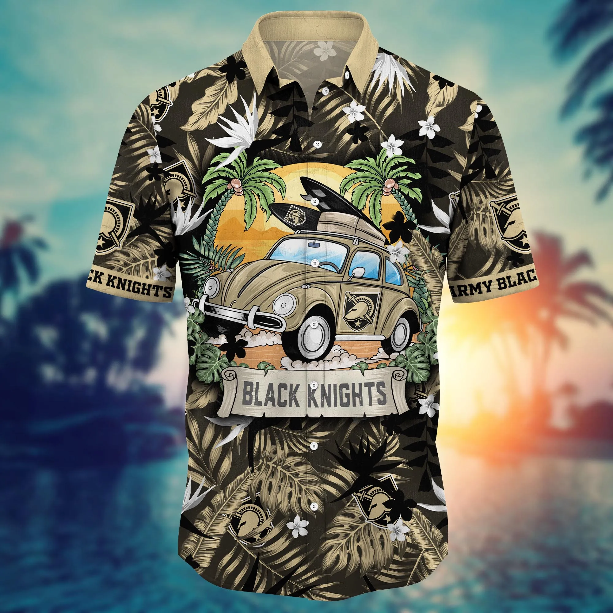 Army Black Knights NCAA Hawaiian Shirt Mid-Yeartime Aloha Shirt