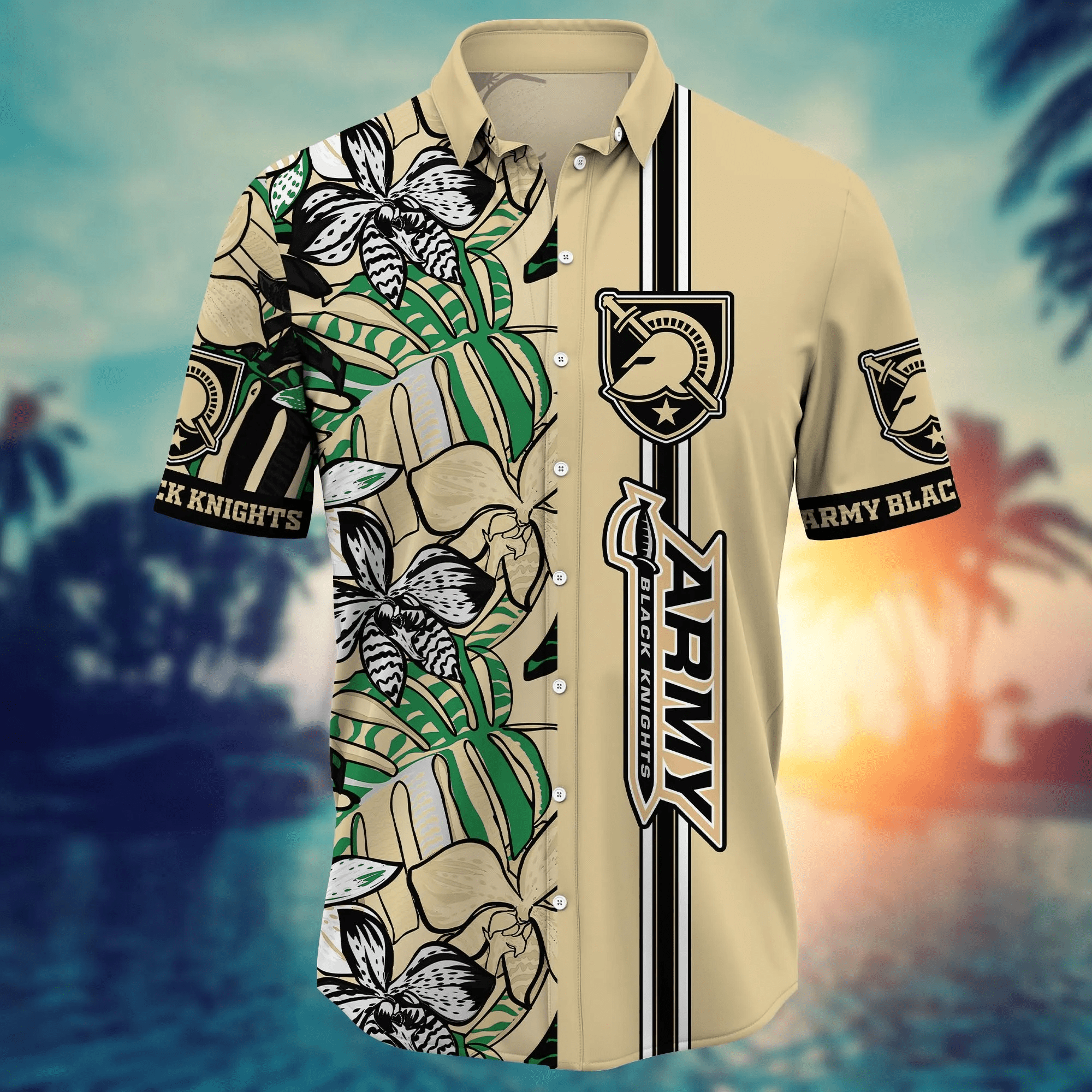 Army Black Knights NCAA Hawaiian Shirt Midsummer Aloha Shirt