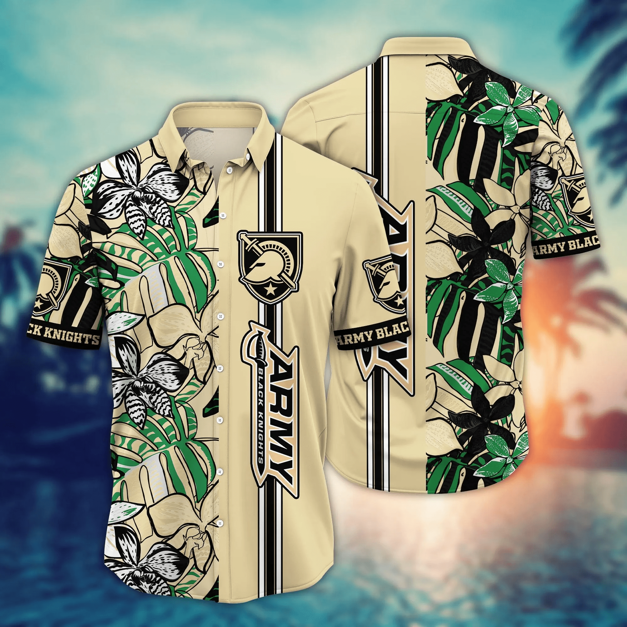 Army Black Knights NCAA Hawaiian Shirt Midsummer Aloha Shirt