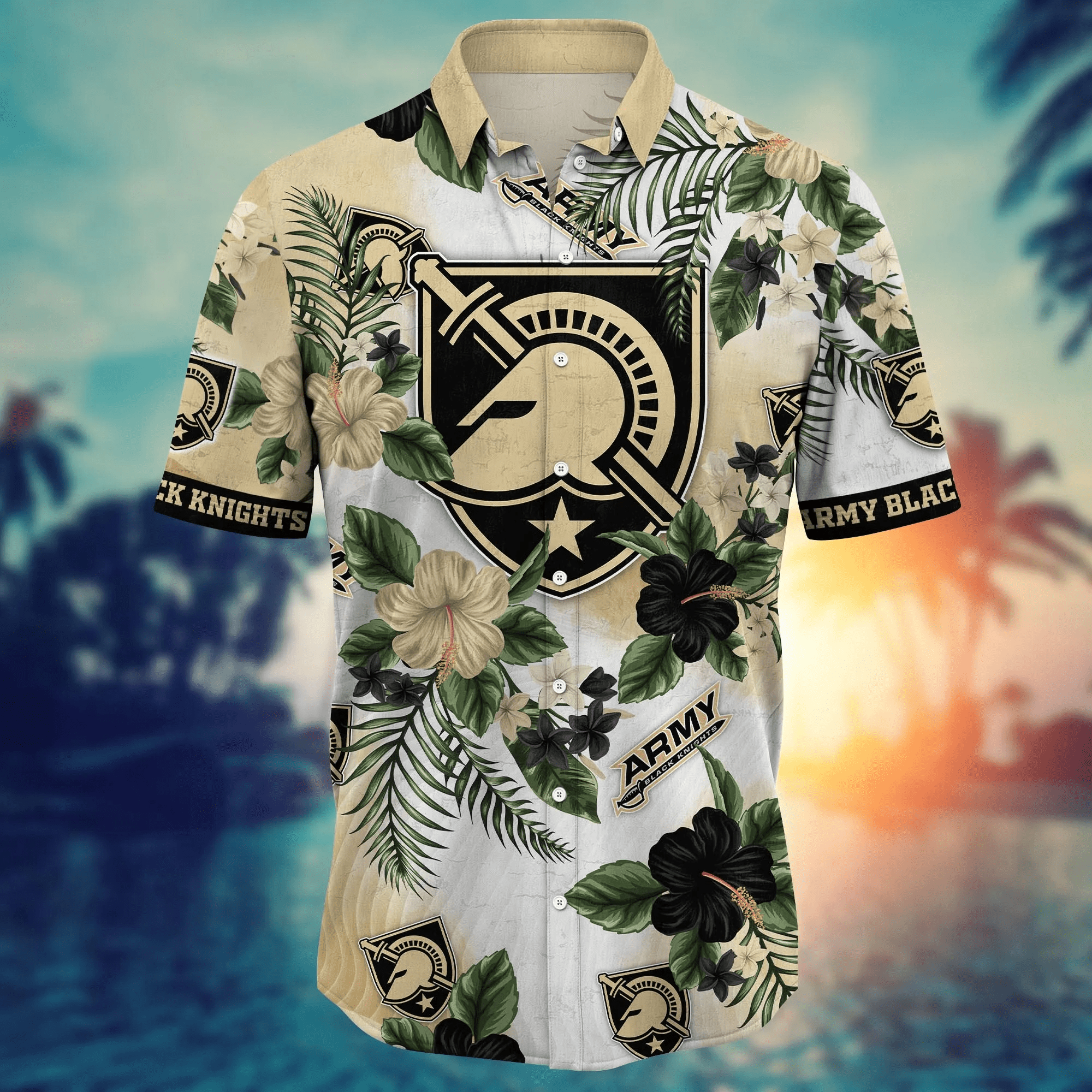 Army Black Knights NCAA Hawaiian Shirt Summerytime Aloha Shirt