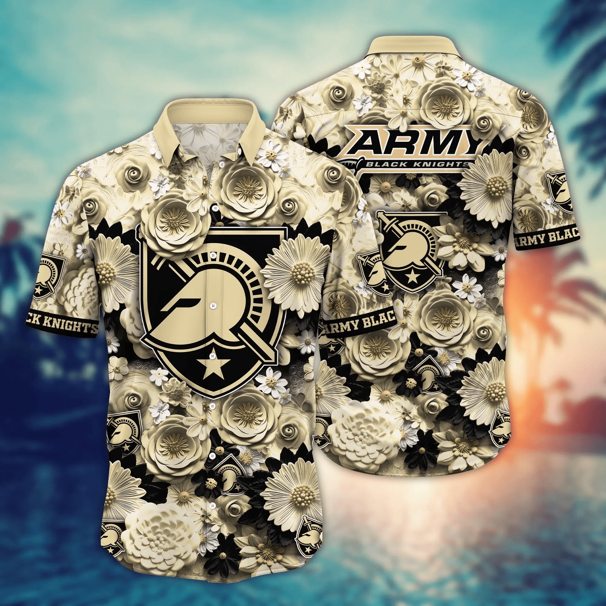 Army Black Knights NCAA Hawaiian Shirt Trending For This Summer Customize Shirt Any Team