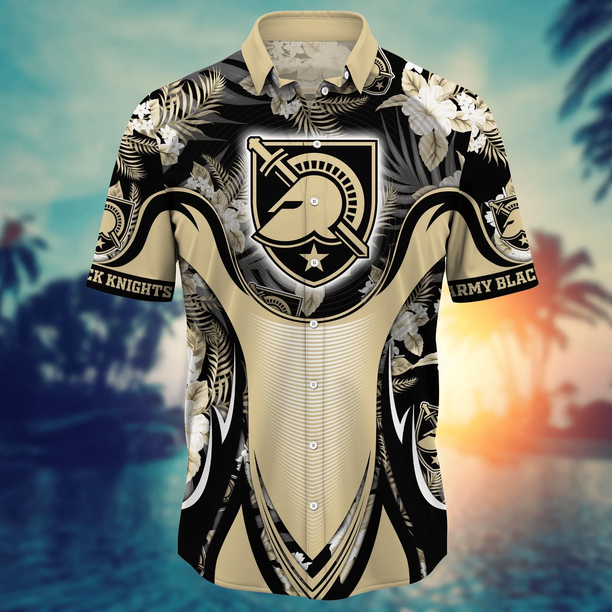 Army Black Knights NCAA Hawaiian Shirt Water Sports Aloha Shirt