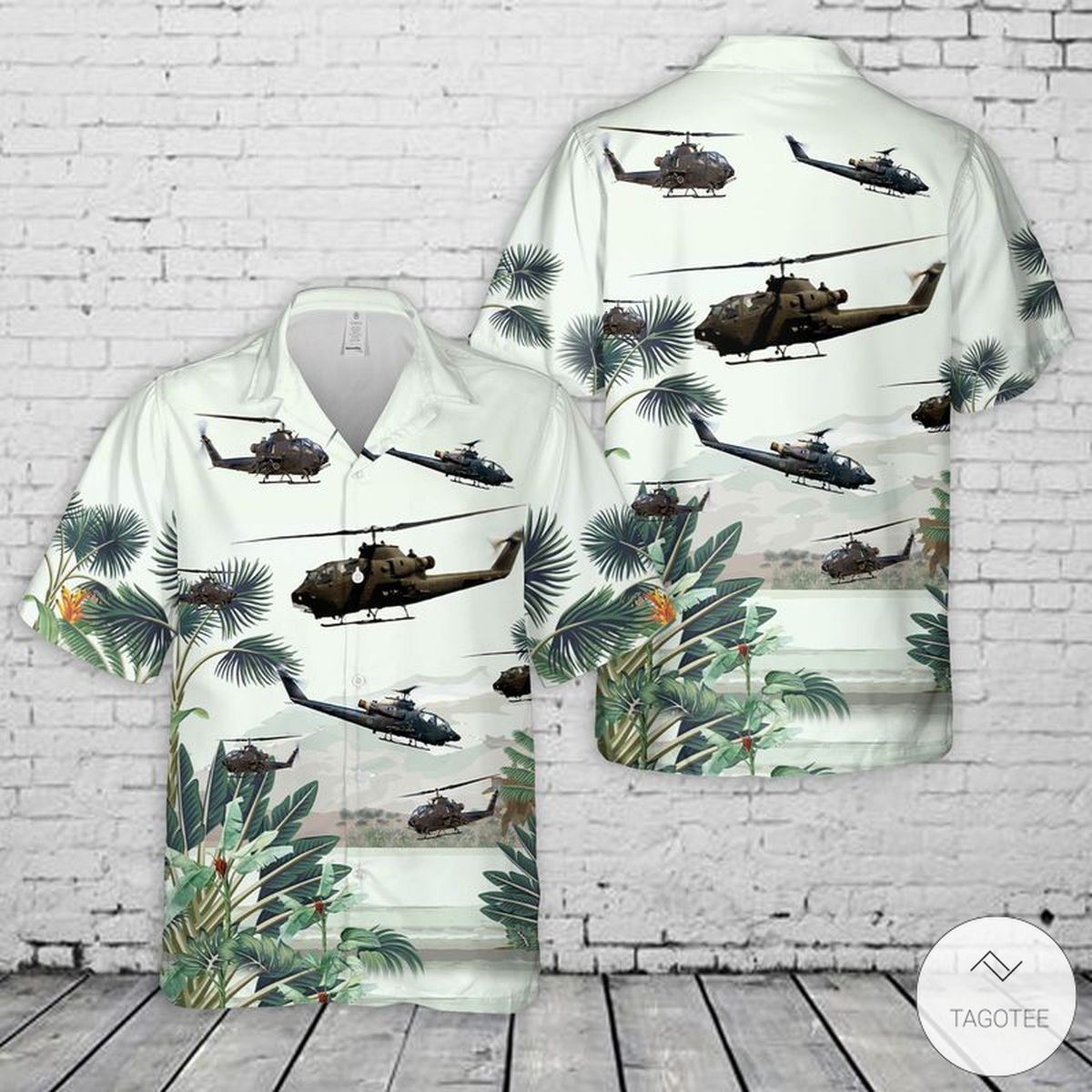 Army Cobra Helicopter Hawaiian Shirt Unique Style