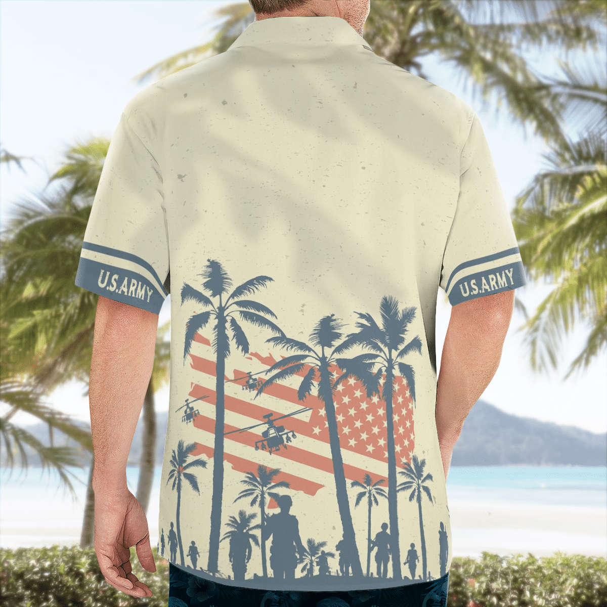 Army Honoring All Who Served Us Army Hawaiian Shirt