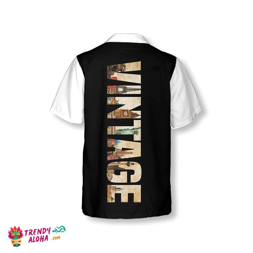 Around The World Vintage Hawaiian Shirt
