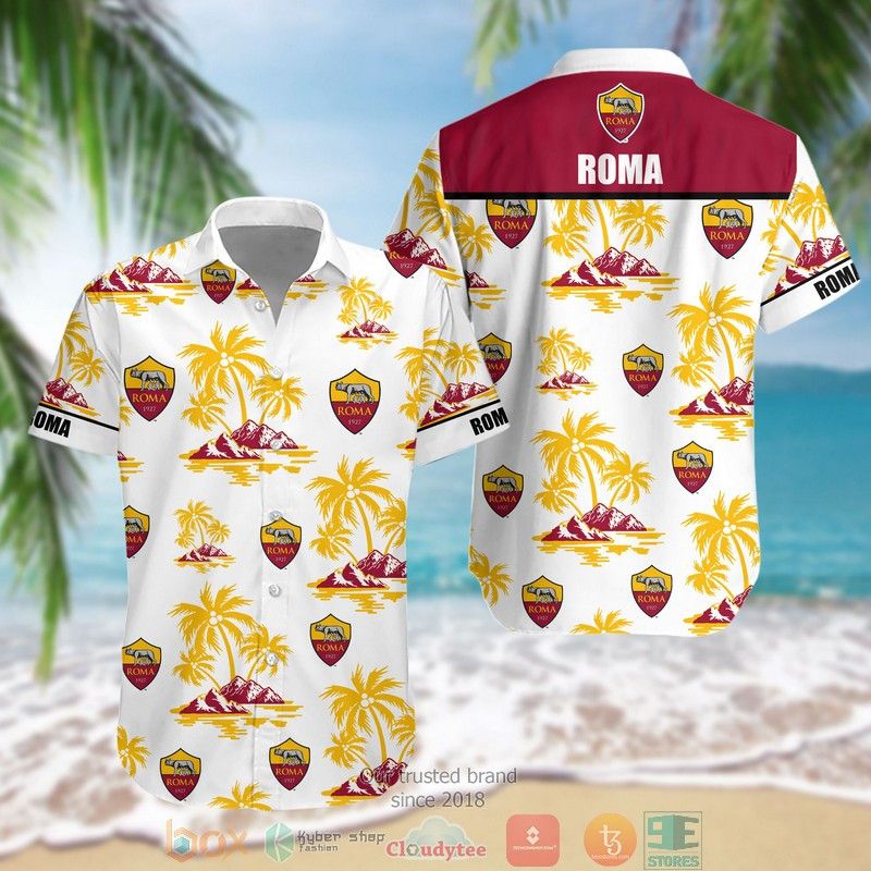 As Roma Coconut Island Hawaiian Shirt
