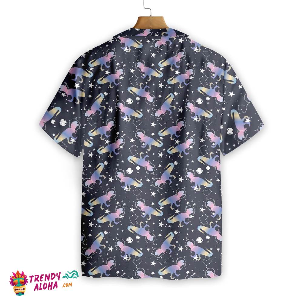Astro T-Rex Dinosaur Hawaiian Shirt