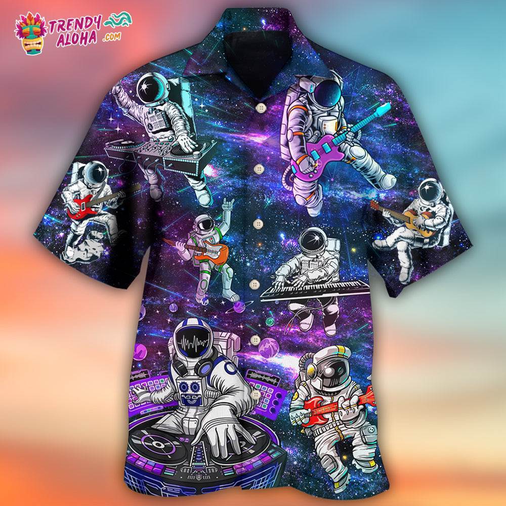 Astronaut It’S Showtime Style Hawaiian Shirt – Trendy Aloha