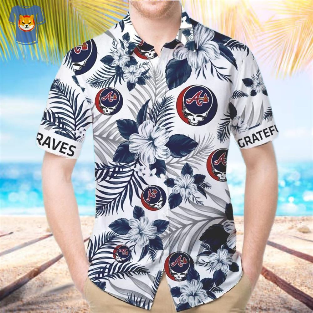 Atlanta Braves Grateful Dead Fans Hawaiian Shirt