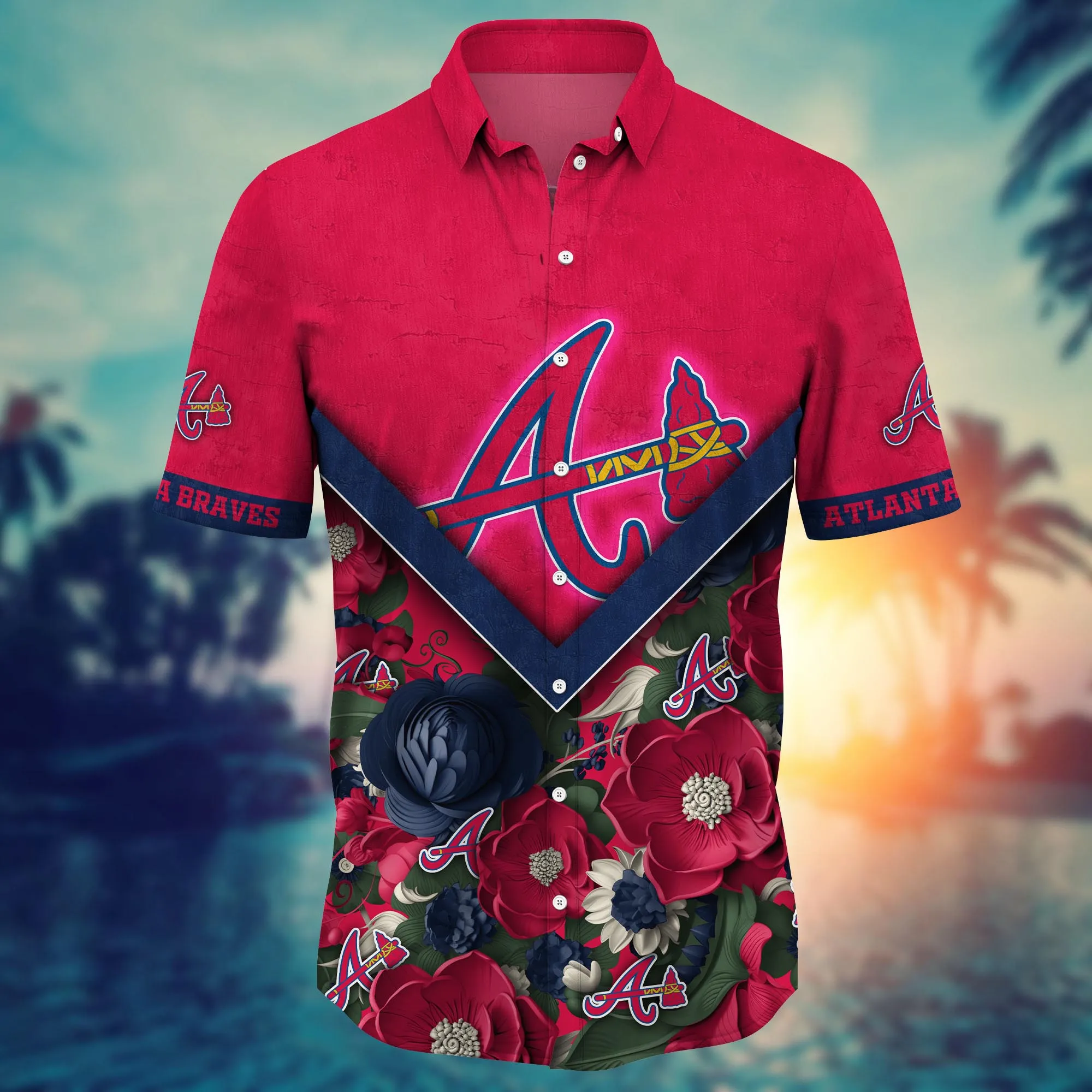 Atlanta Braves MLB Hawaiian Shirt Custom Festivals Friendly Match Shirts