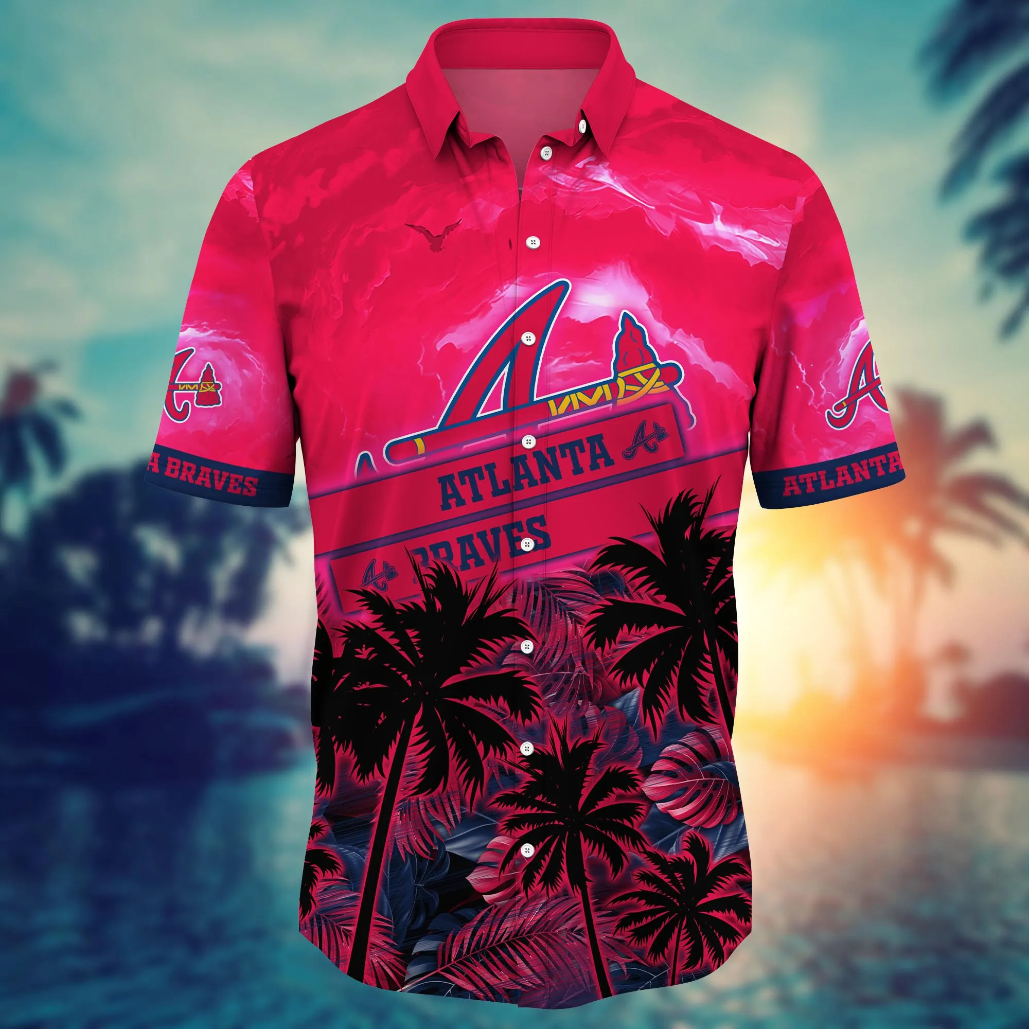 Atlanta Braves MLB Hawaiian Shirt Daylight Aloha Shirt
