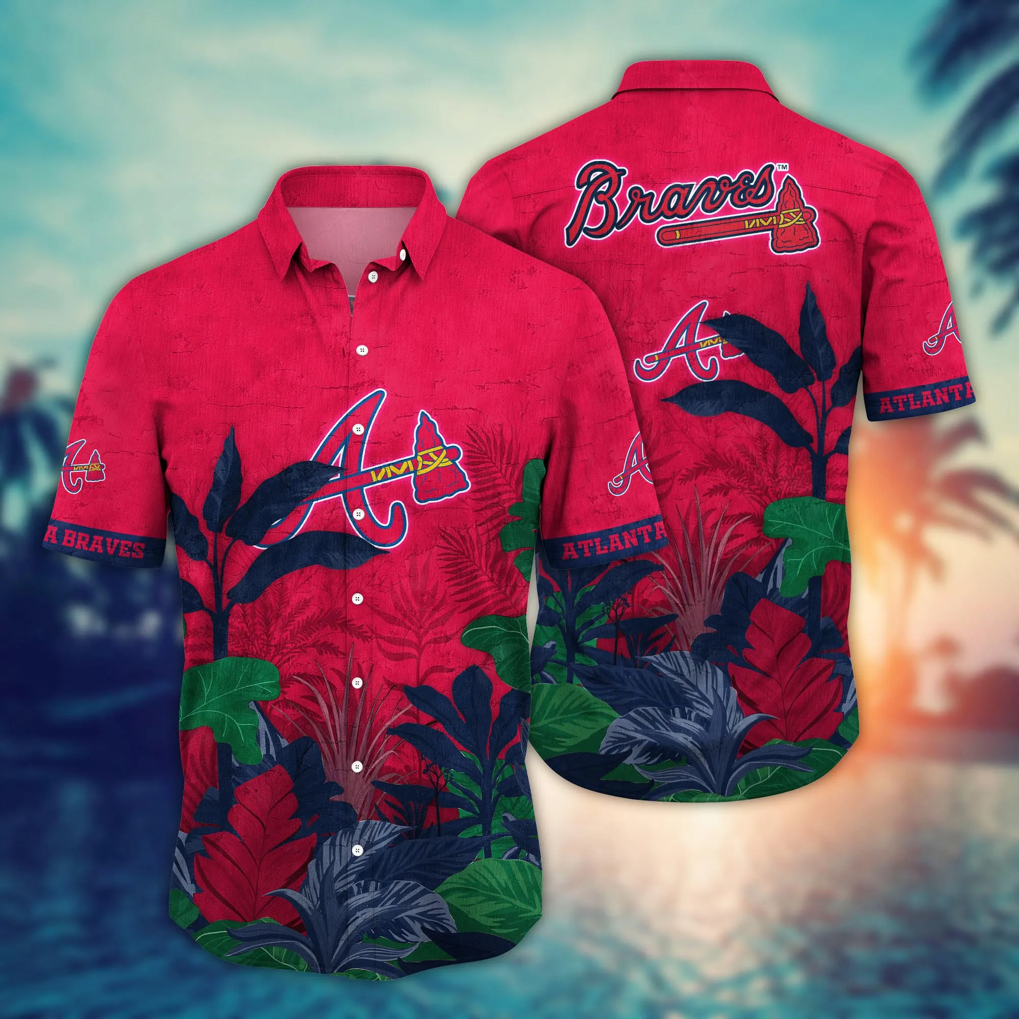 Atlanta Braves MLB Hawaiian Shirt Hot Season Aloha Shirt Atlanta Braves MLB Hawaiian Shirt Hot Season Aloha Shirt