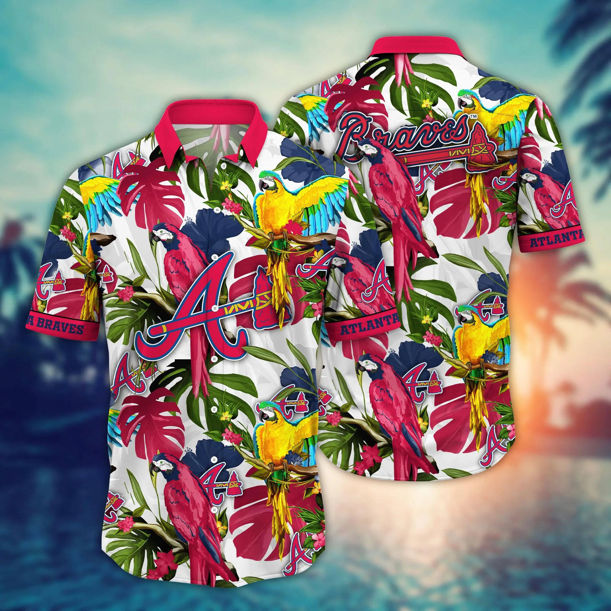 Atlanta Braves MLB Hawaiian Shirt Popsiclestime Aloha Shirt Atlanta Braves MLB Hawaiian Shirt Popsiclestime Aloha Shirt
