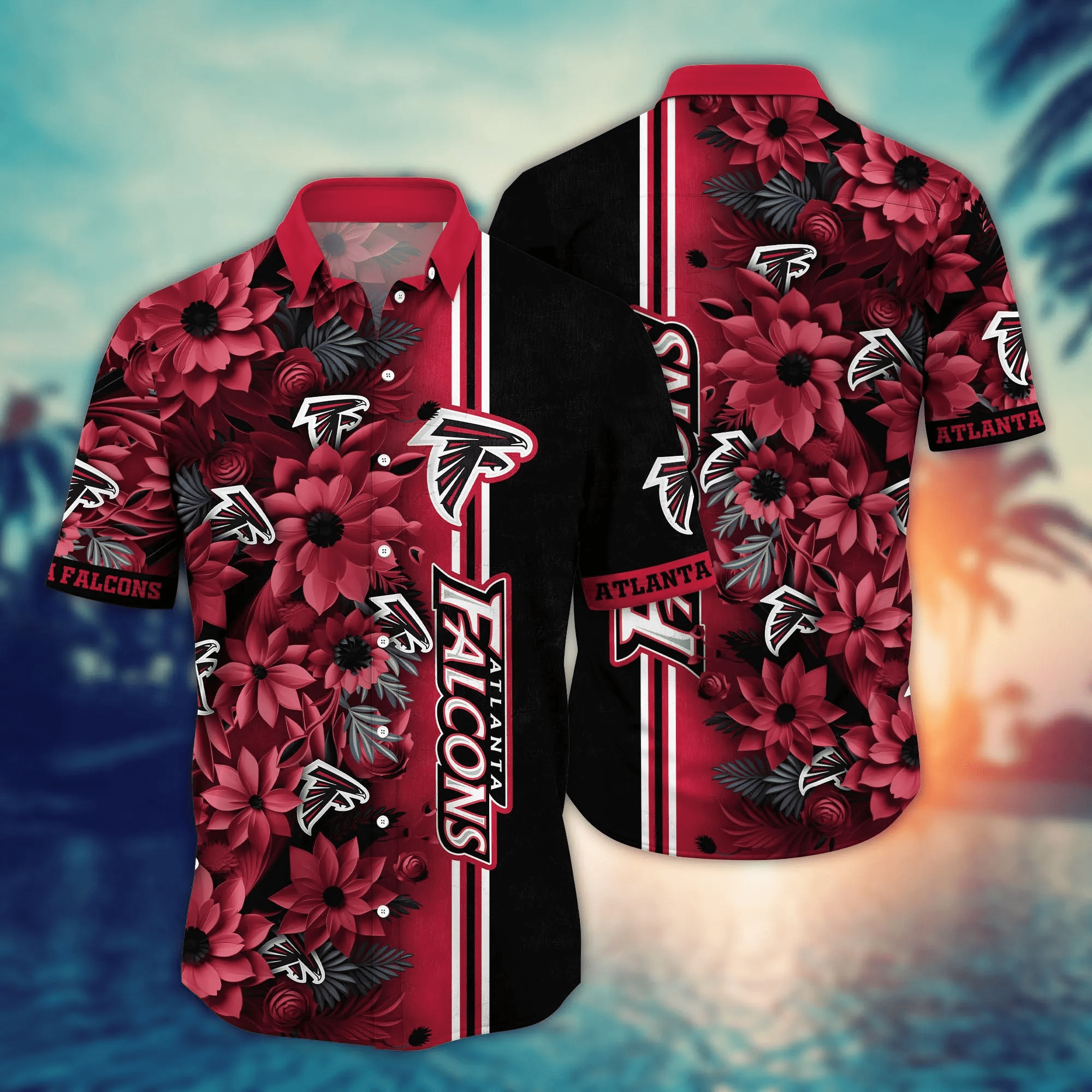 Atlanta Falcons NFL Hawaiian Shirt Custom Ceiling Fans Aloha Shirt
