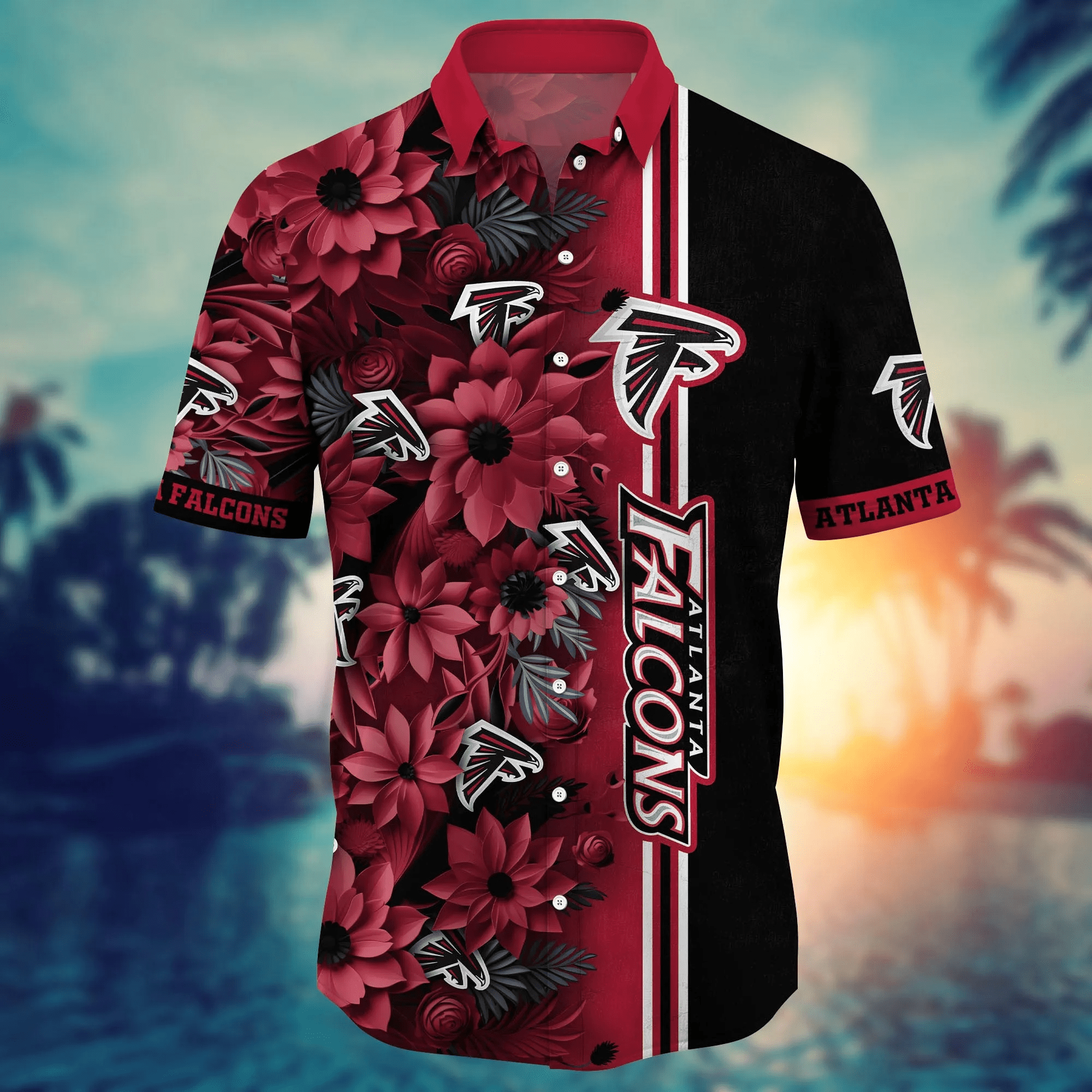 Atlanta Falcons NFL Hawaiian Shirt Custom Ceiling Fans Aloha Shirt