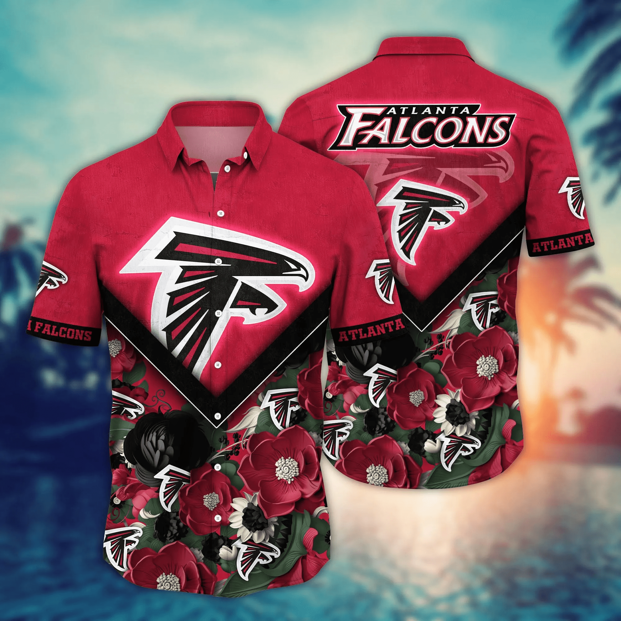 Atlanta Falcons NFL Hawaiian Shirt Custom Warmth Aloha Shirt