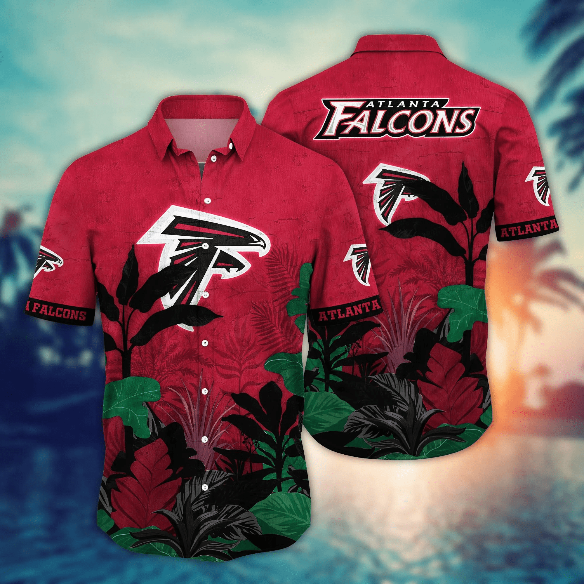 Atlanta Falcons NFL Hawaiian Shirt High Temperatures Aloha Shirt