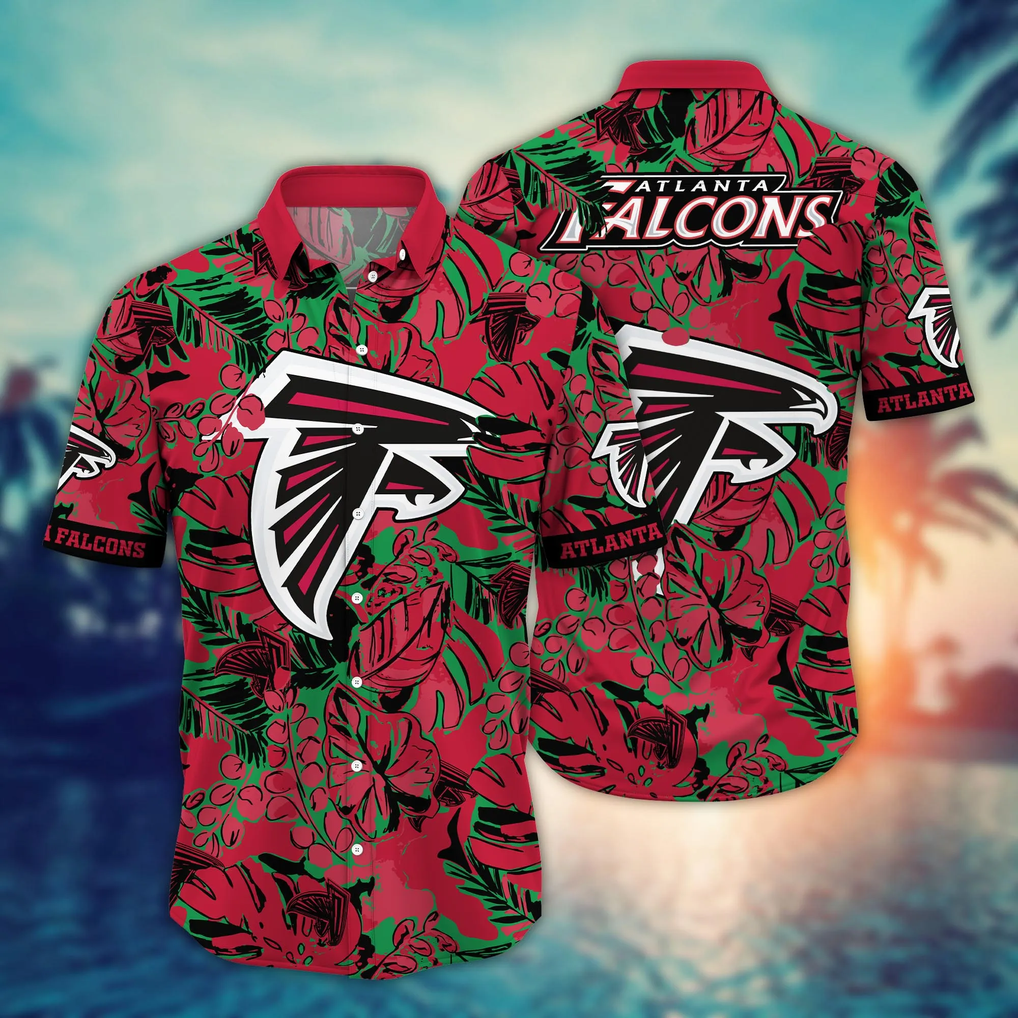Atlanta Falcons NFL Hawaiian Shirt Sandals Aloha Shirt