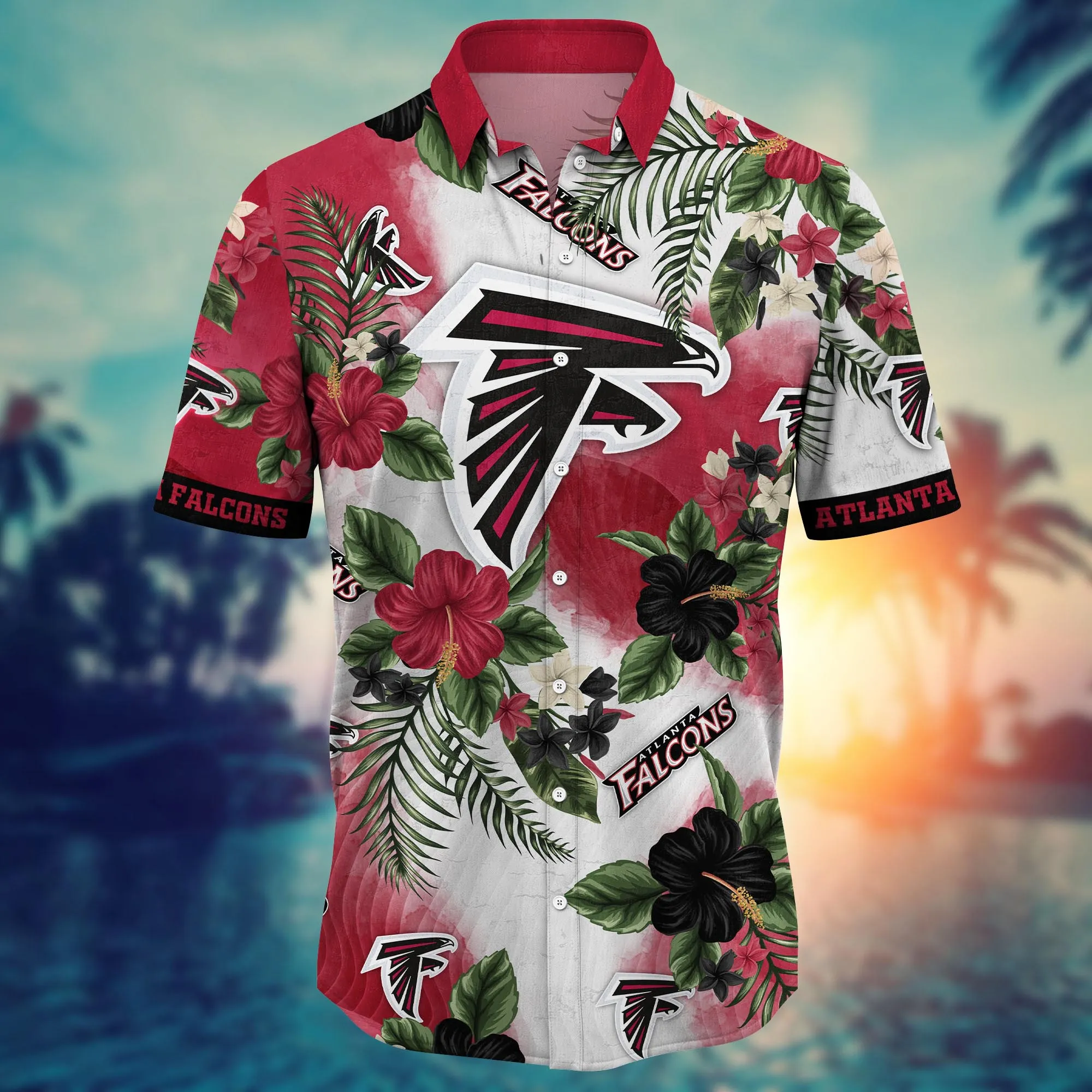 Atlanta Falcons NFL Hawaiian Shirt Summer Fruitstime Footballing Event Shirts
