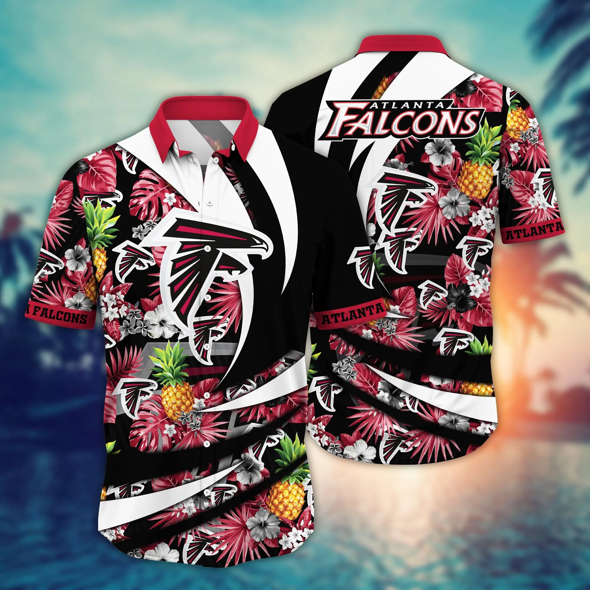 Atlanta Falcons NFL Hawaiian Shirt Sun Dresses Aloha Shirt Atlanta Falcons NFL Hawaiian Shirt Sun Dresses Aloha Shirt