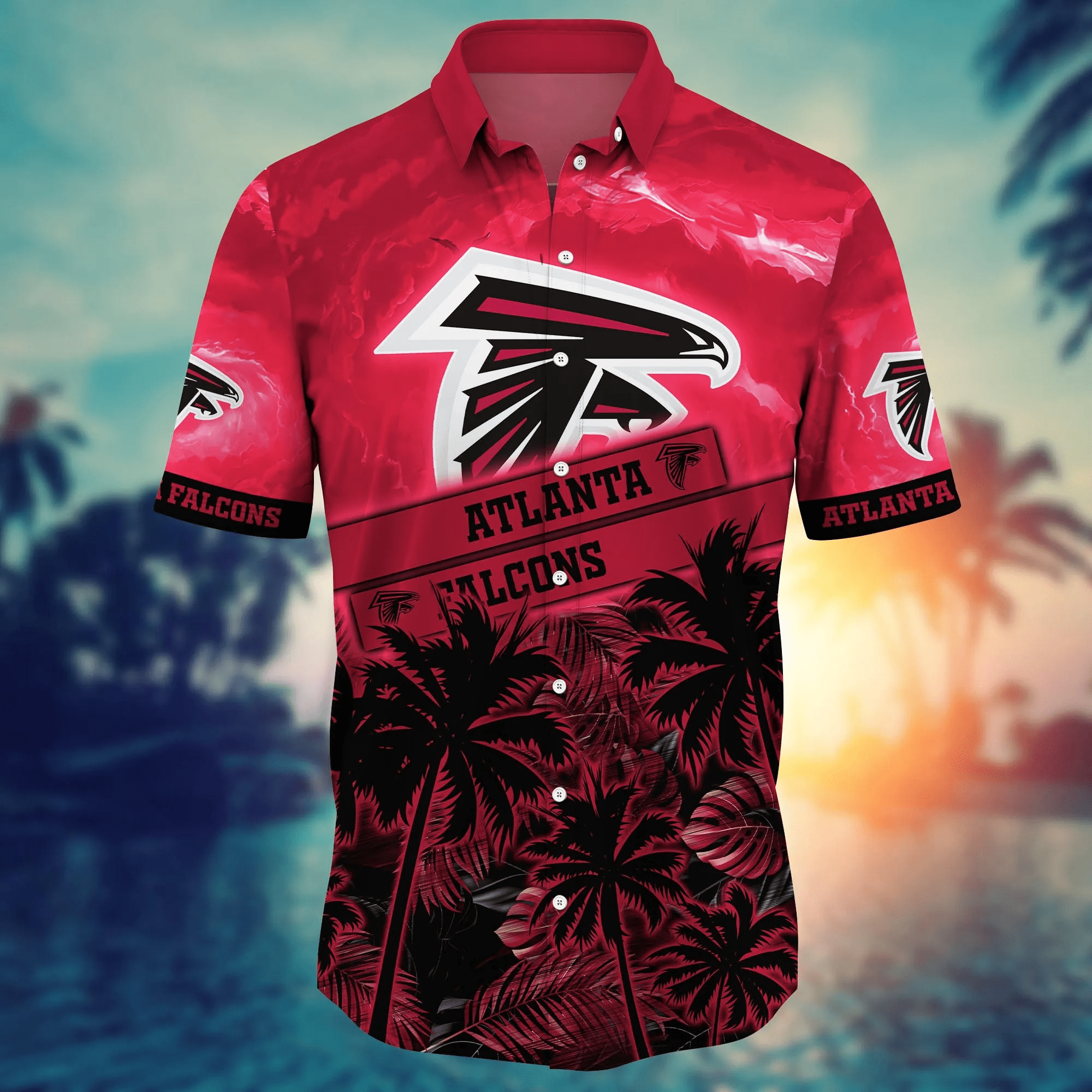 Atlanta Falcons NFL Hawaiian Shirt Vacation Aloha Shirt