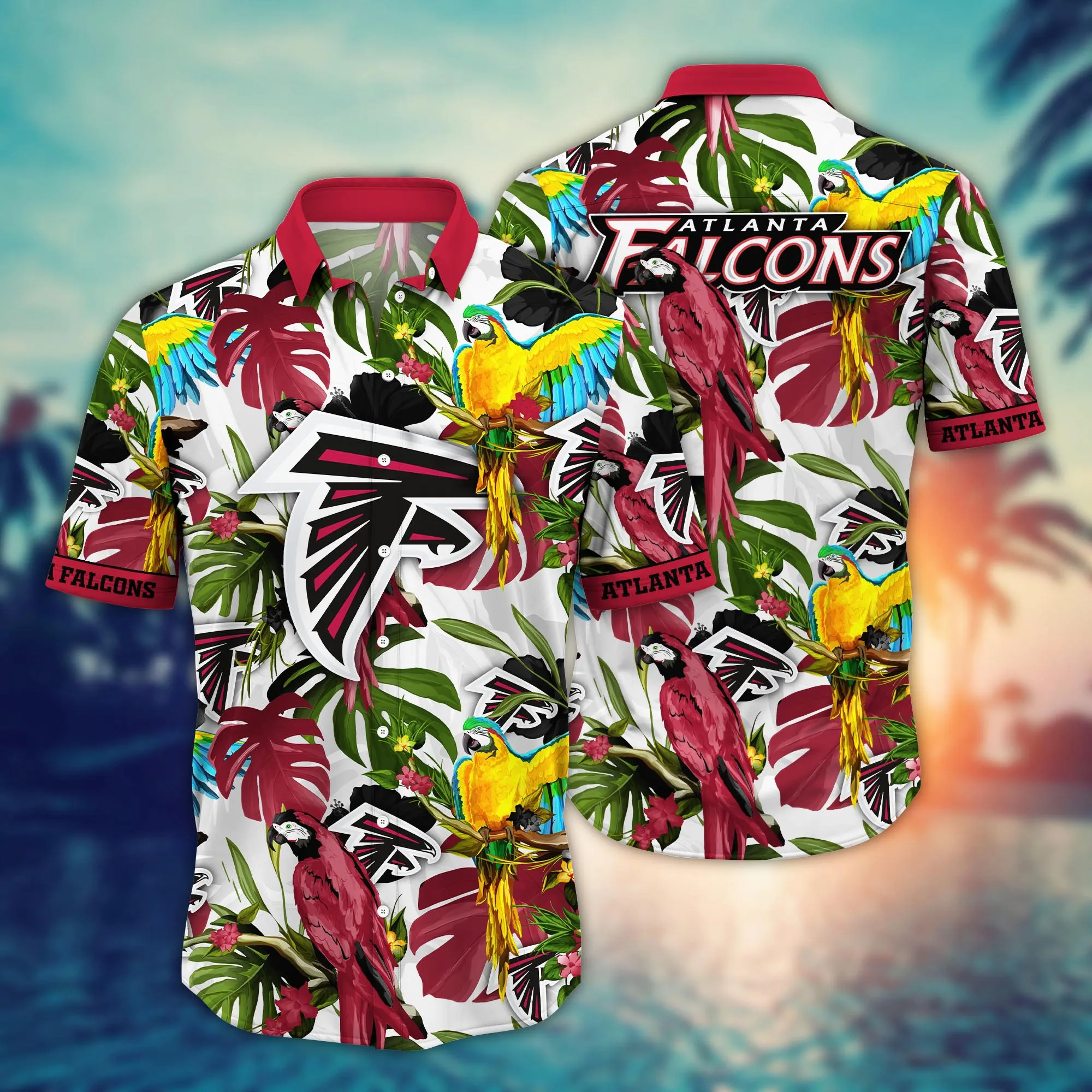 Atlanta Falcons NFL Hawaiian Shirt Vacation Spotstime Aloha Shirt