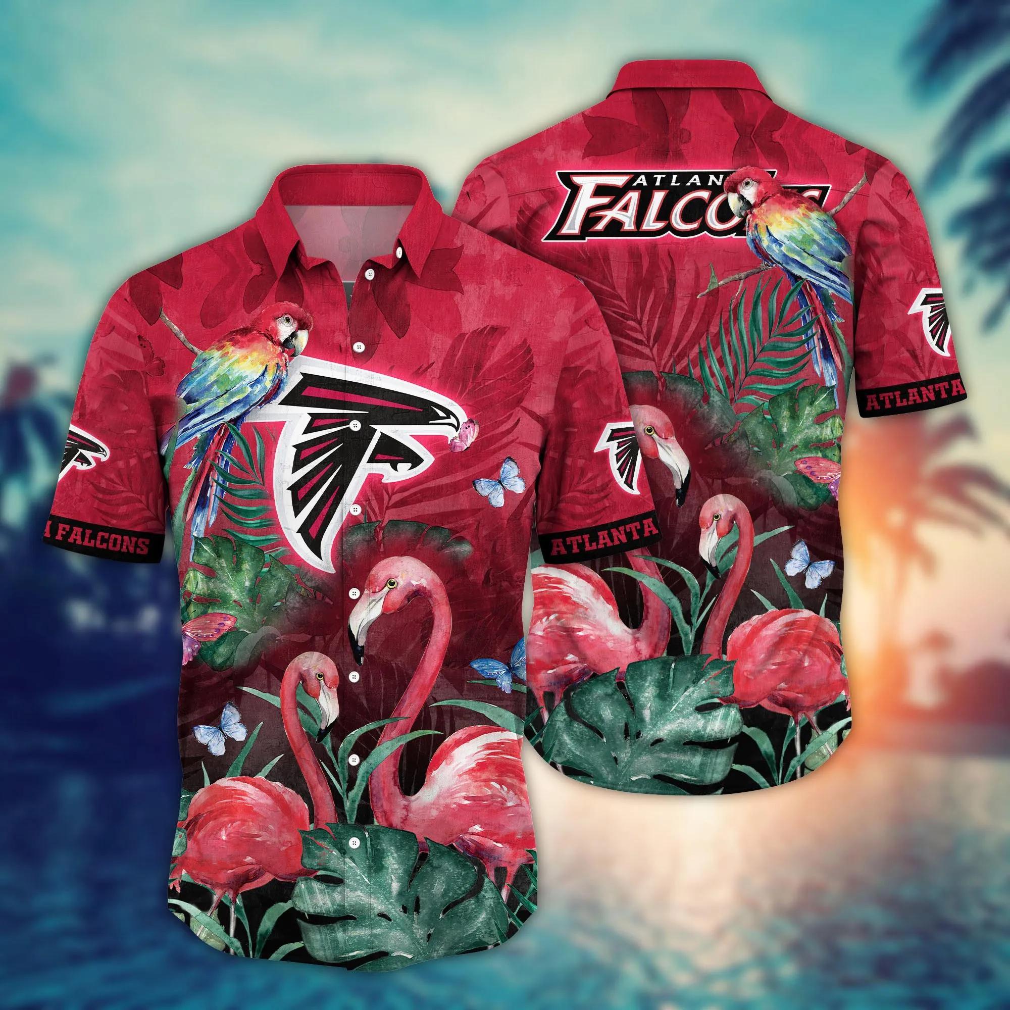 Atlanta Falcons NFL Hawaiian Shirt Warm Season Aloha Shirt