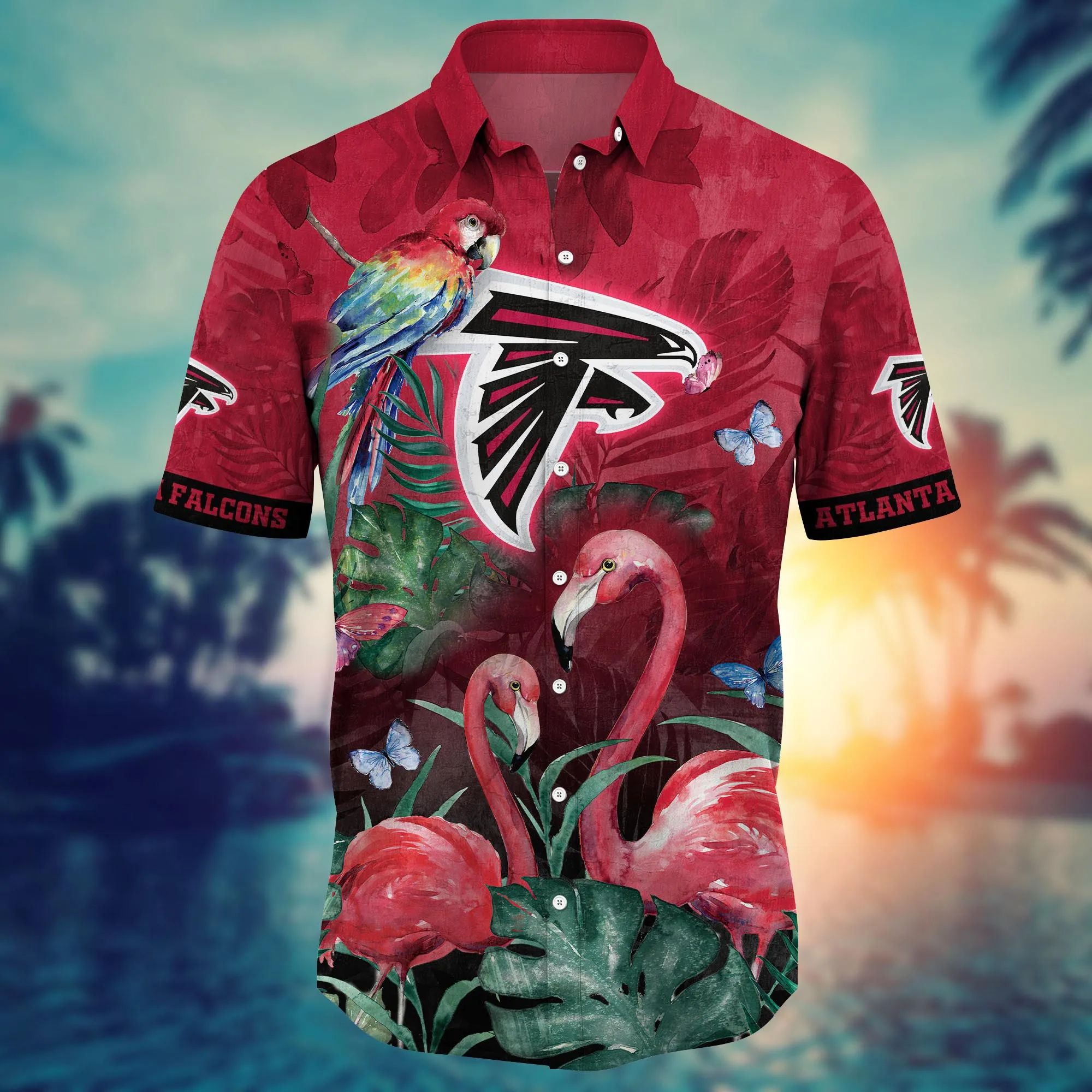 Atlanta Falcons NFL Hawaiian Shirt Warm Season Aloha Shirt