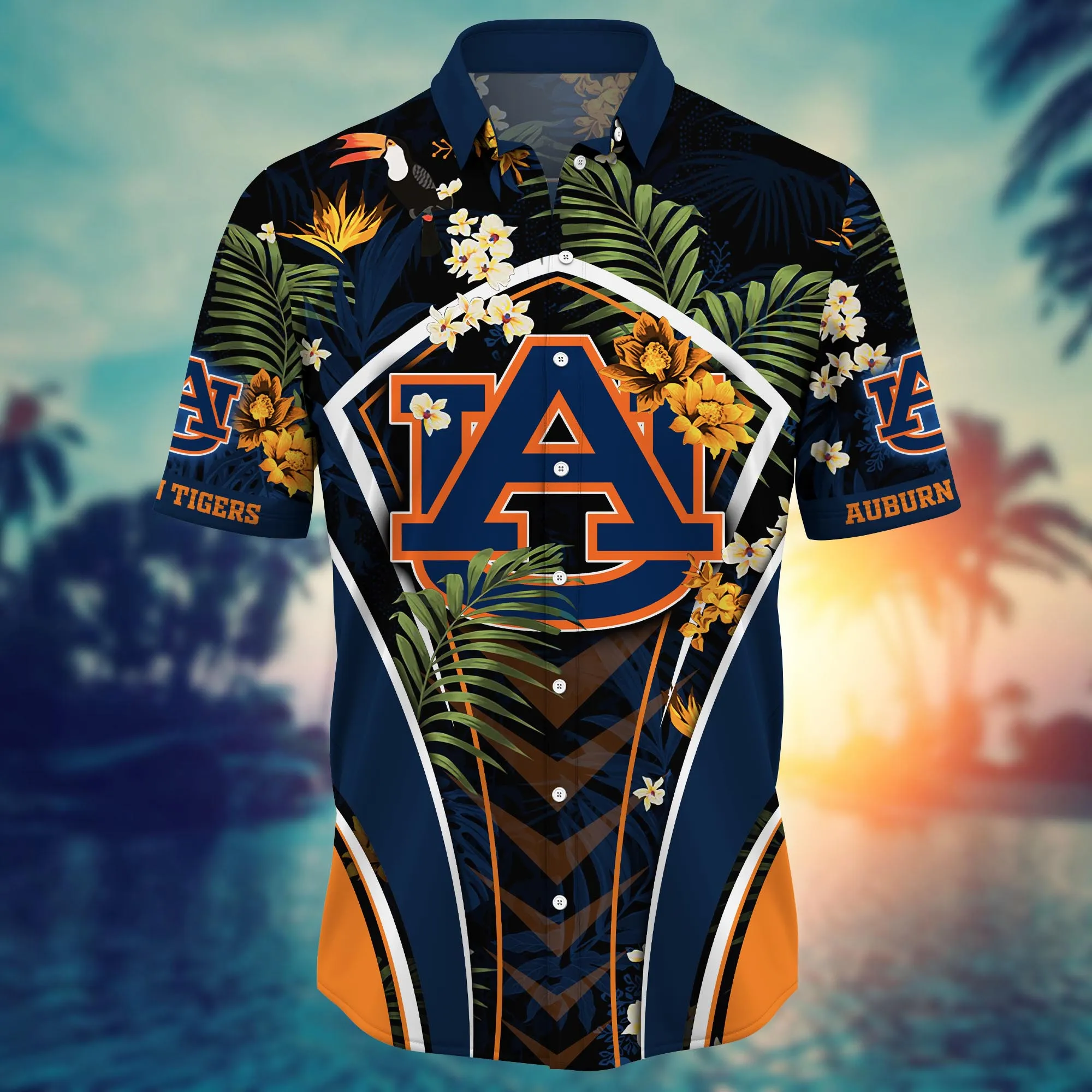 Auburn Tigers NCAA Hawaiian Shirt August Aloha Shirt