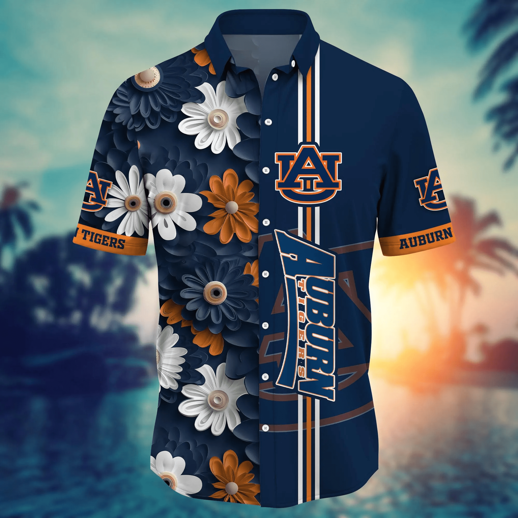 Auburn Tigers NCAA Hawaiian Shirt Balmy Aloha Shirt