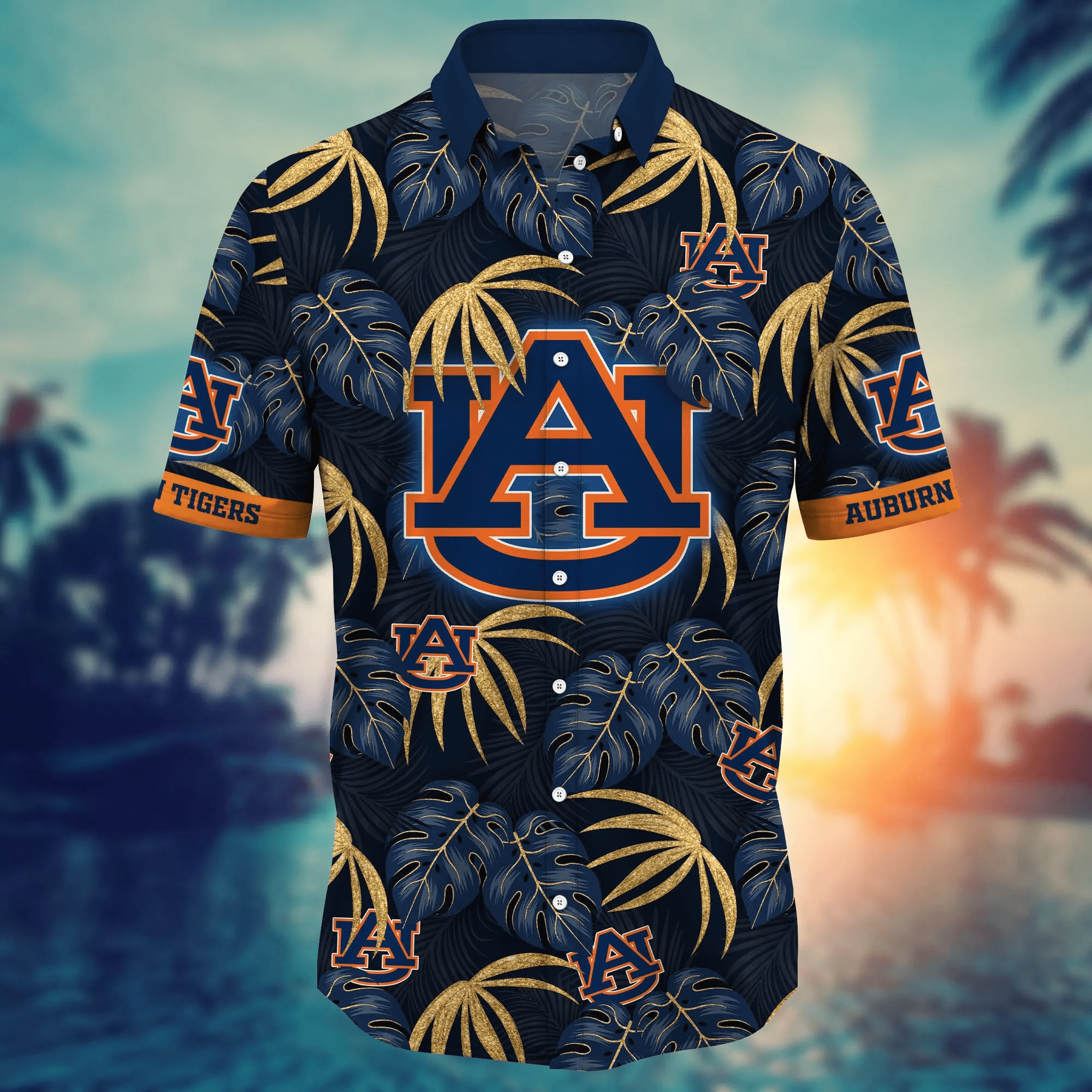 Auburn Tigers NCAA Hawaiian Shirt Beach Days Aloha Shirt