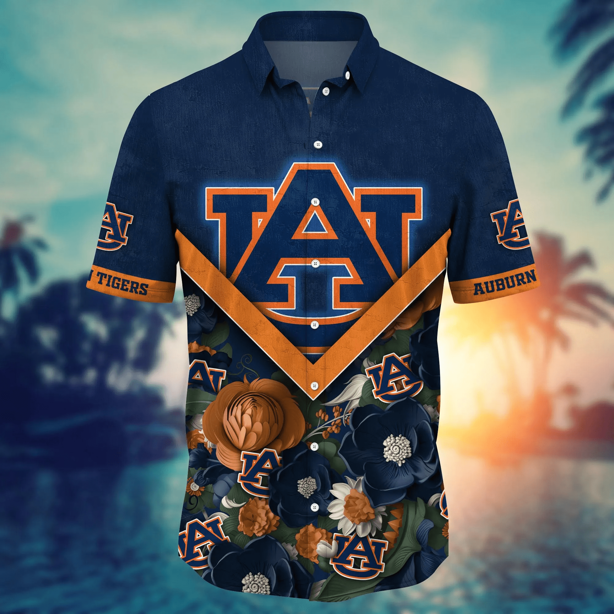 Auburn Tigers NCAA Hawaiian Shirt Custom Festivals Aloha Shirt
