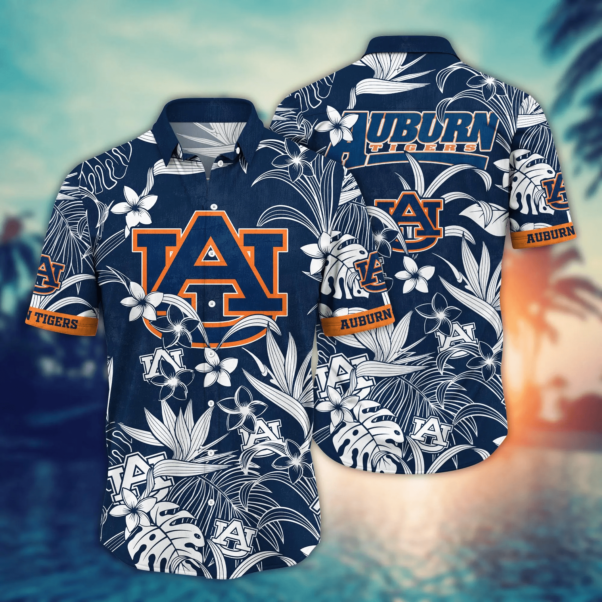 Auburn Tigers NCAA Hawaiian Shirt Getawaystime Aloha Shirt