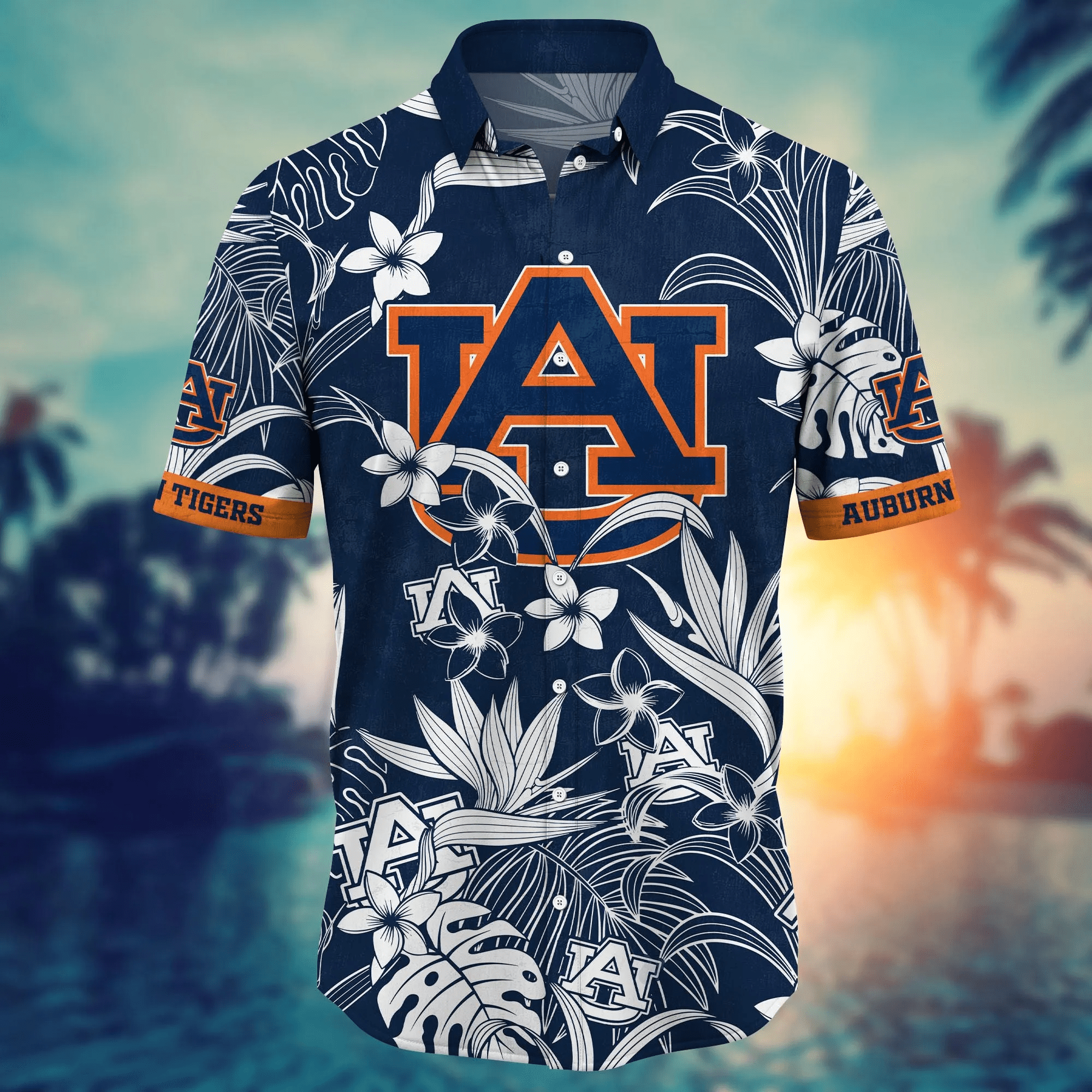Auburn Tigers NCAA Hawaiian Shirt Getawaystime Aloha Shirt
